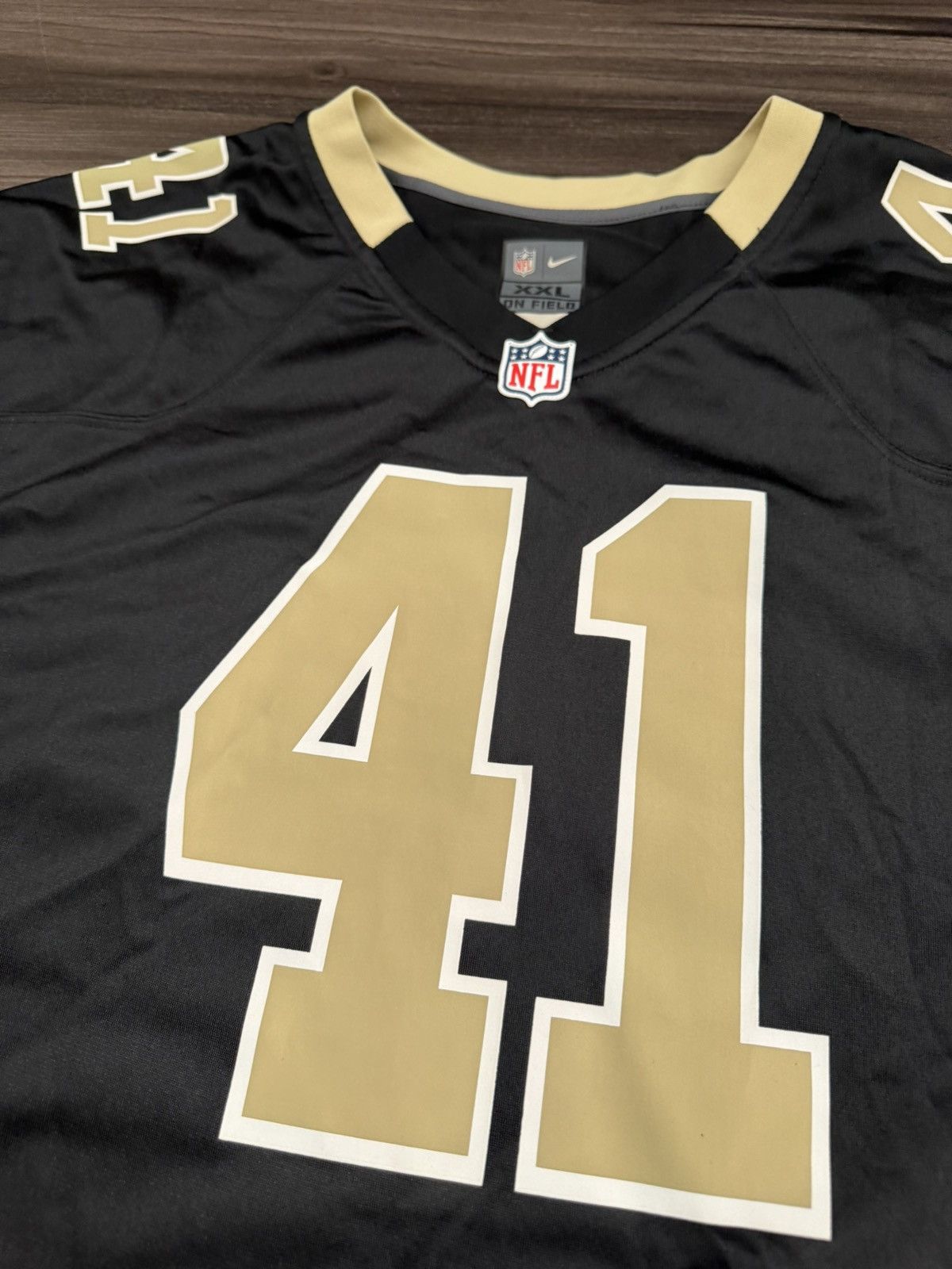 Nike New Orleans Saints Alvin Kamara #41 NFL On Field Game Jersey Size US XXL / EU 58 / 5 - 3 Thumbnail