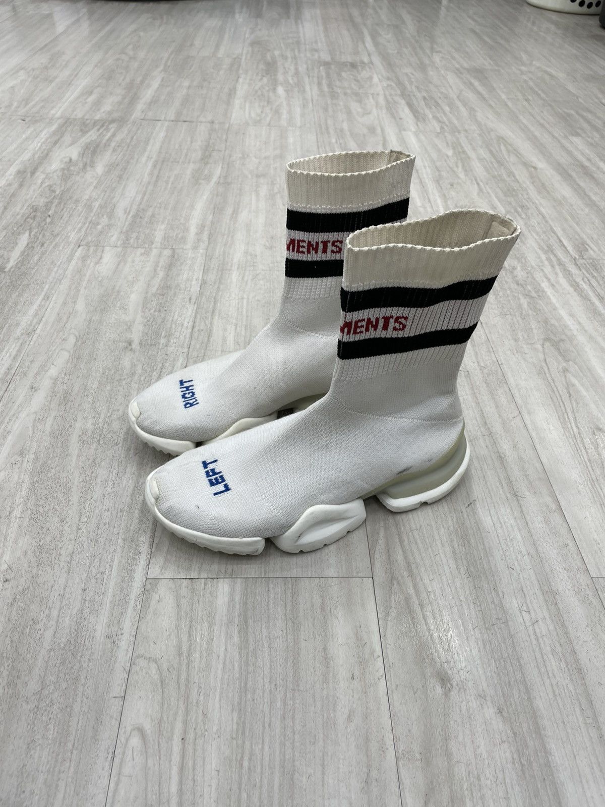 Reebok × Vetements Reebok x vetements sock trainers for women Size US 4.5 / IT 34.5 - 3 Thumbnail