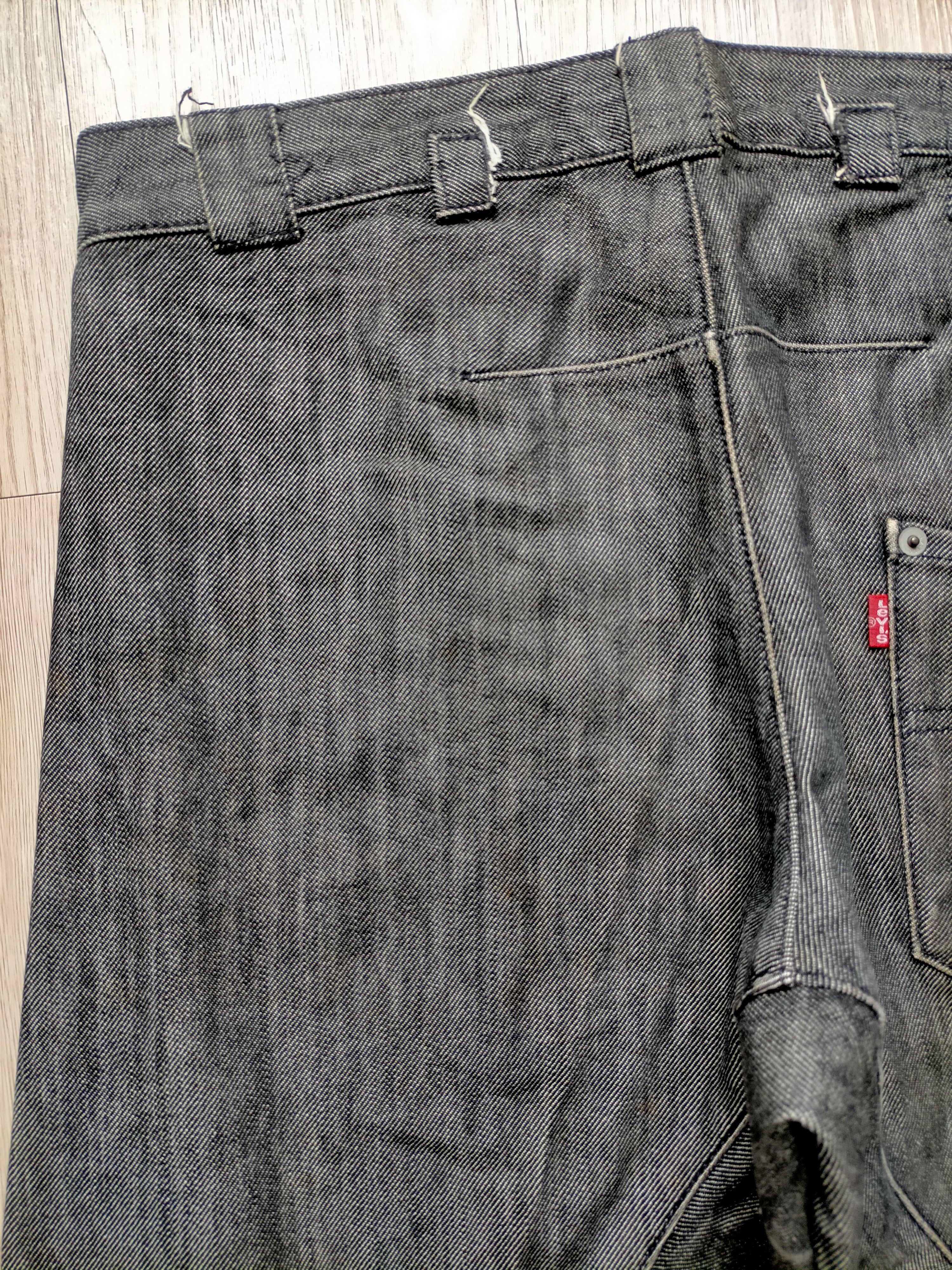 Levi's Vintage 1992 Levis Engineered Jeans Black Rusty Denim pants Size US 30 / EU 46 - 9 Thumbnail