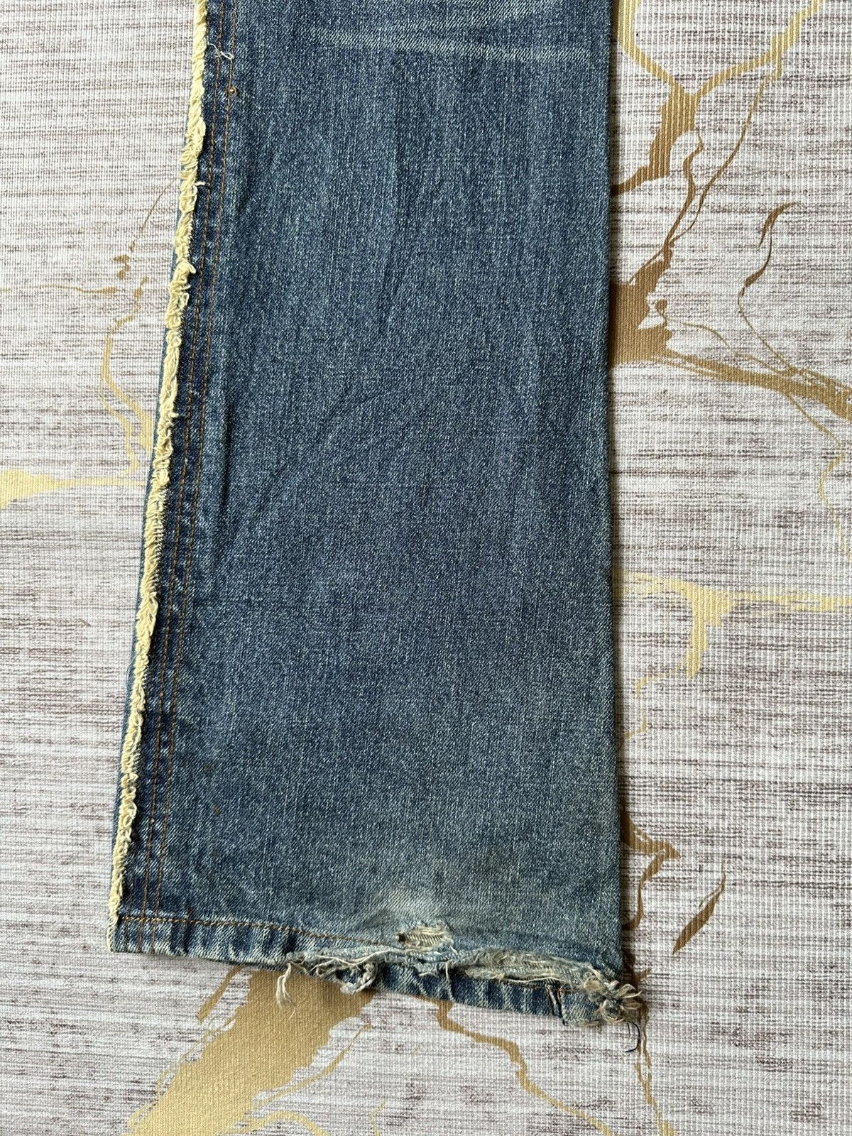 Japanese Brand FLARE Philodox Distressed Design Denim Size US 30 / EU 46 - 13 Thumbnail