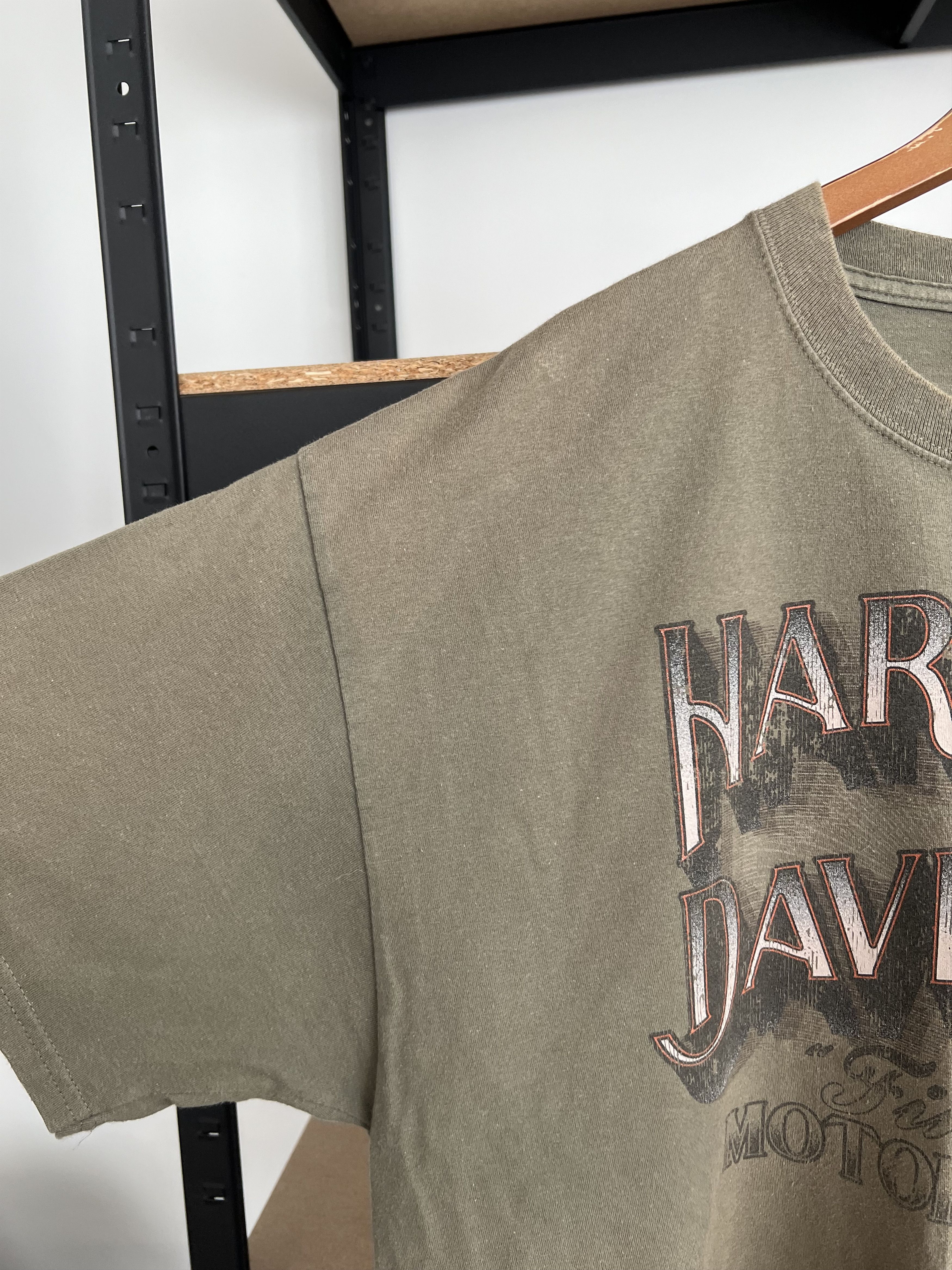 Harley Davidson Vintage 2014 Harley Davidson Motorcycle Snake T-shirt Size US XL / EU 56 / 4 - 16 Thumbnail