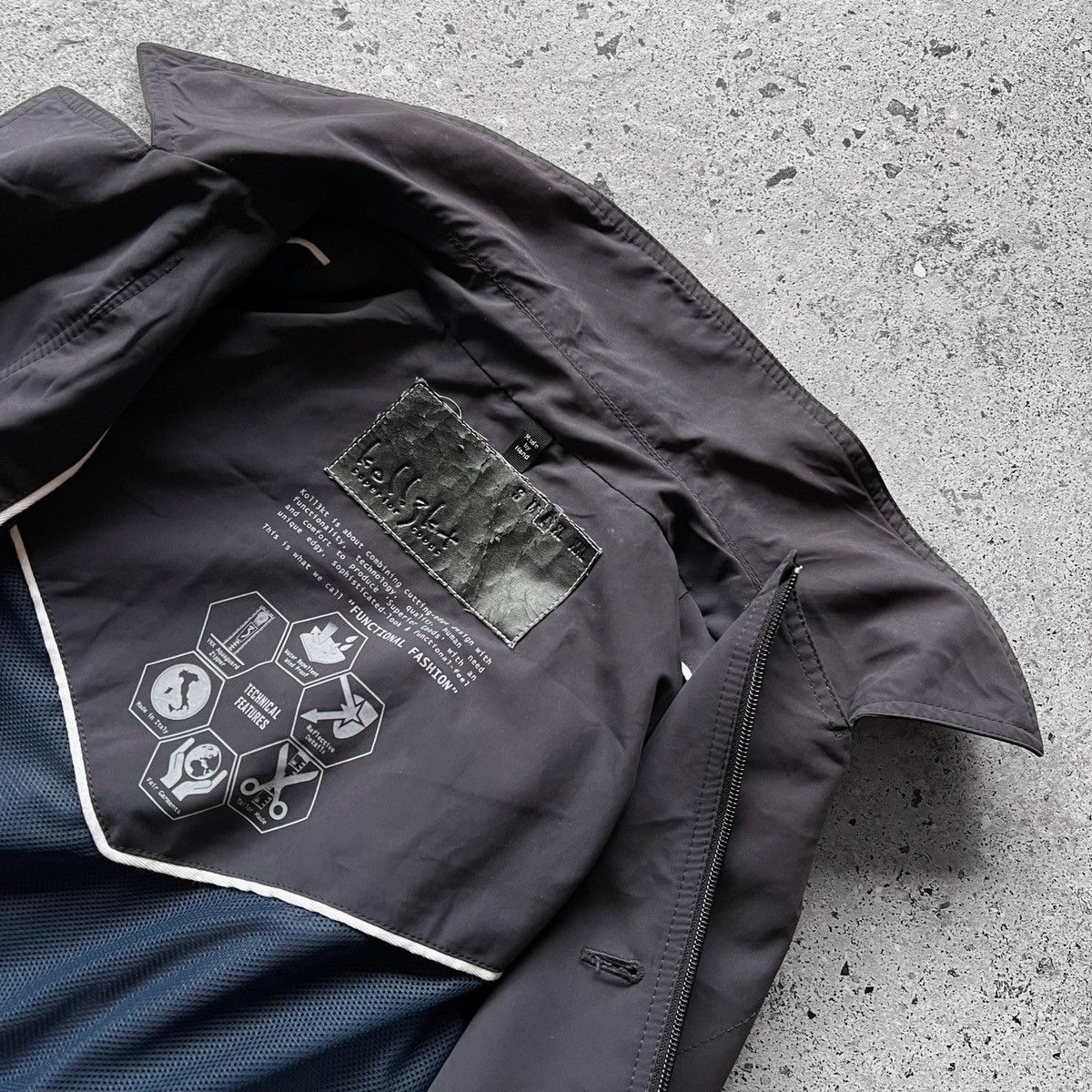Designer Koll3kt Superior Goods Mens Functional Italy Full Zip Jacket Size US M / EU 48-50 / 2 - 7 Thumbnail