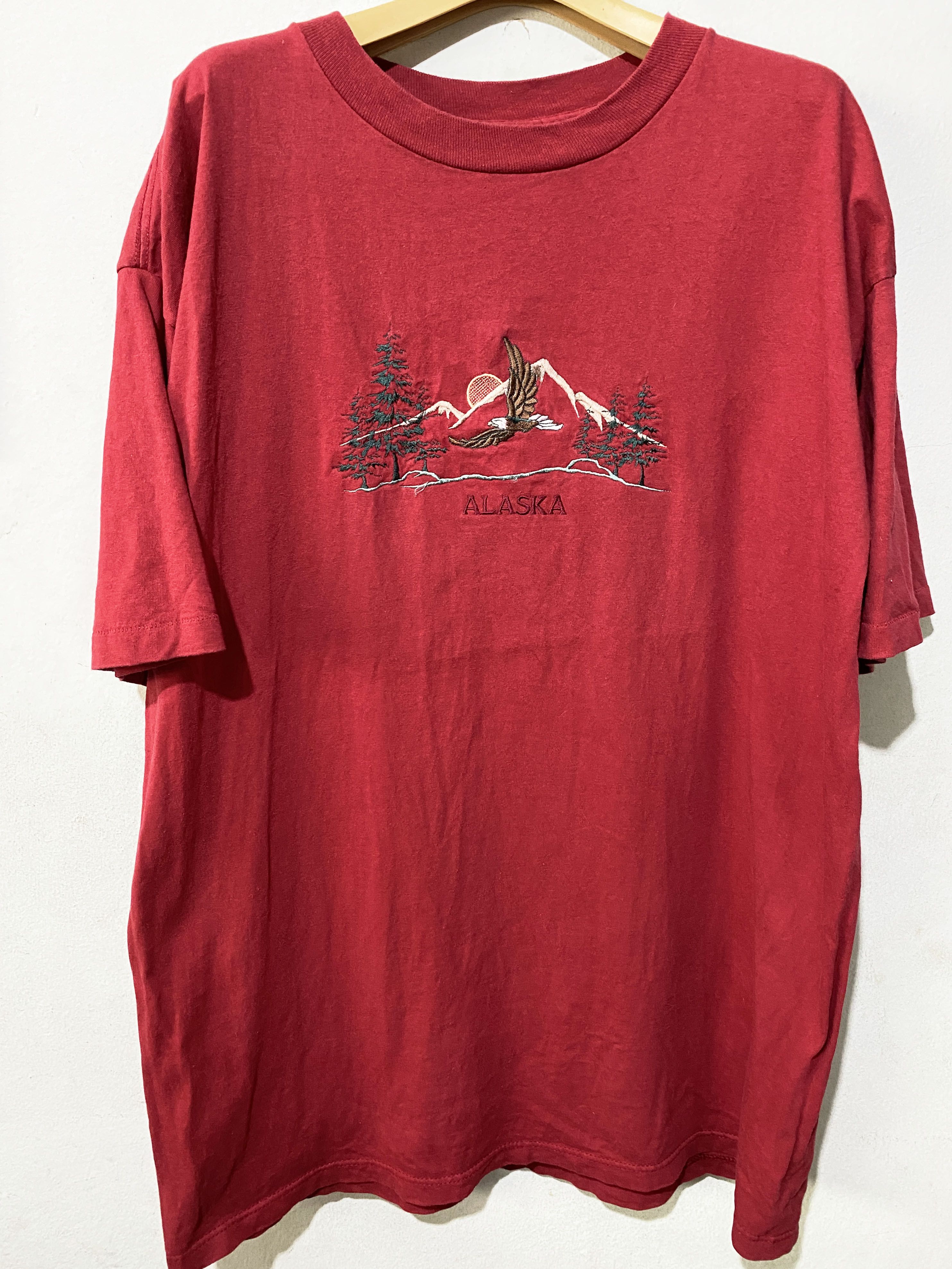 Vintage Vintage 90s Embroidery Alaska Shirt Size US XL / EU 56 / 4 - 1 Thumbnail