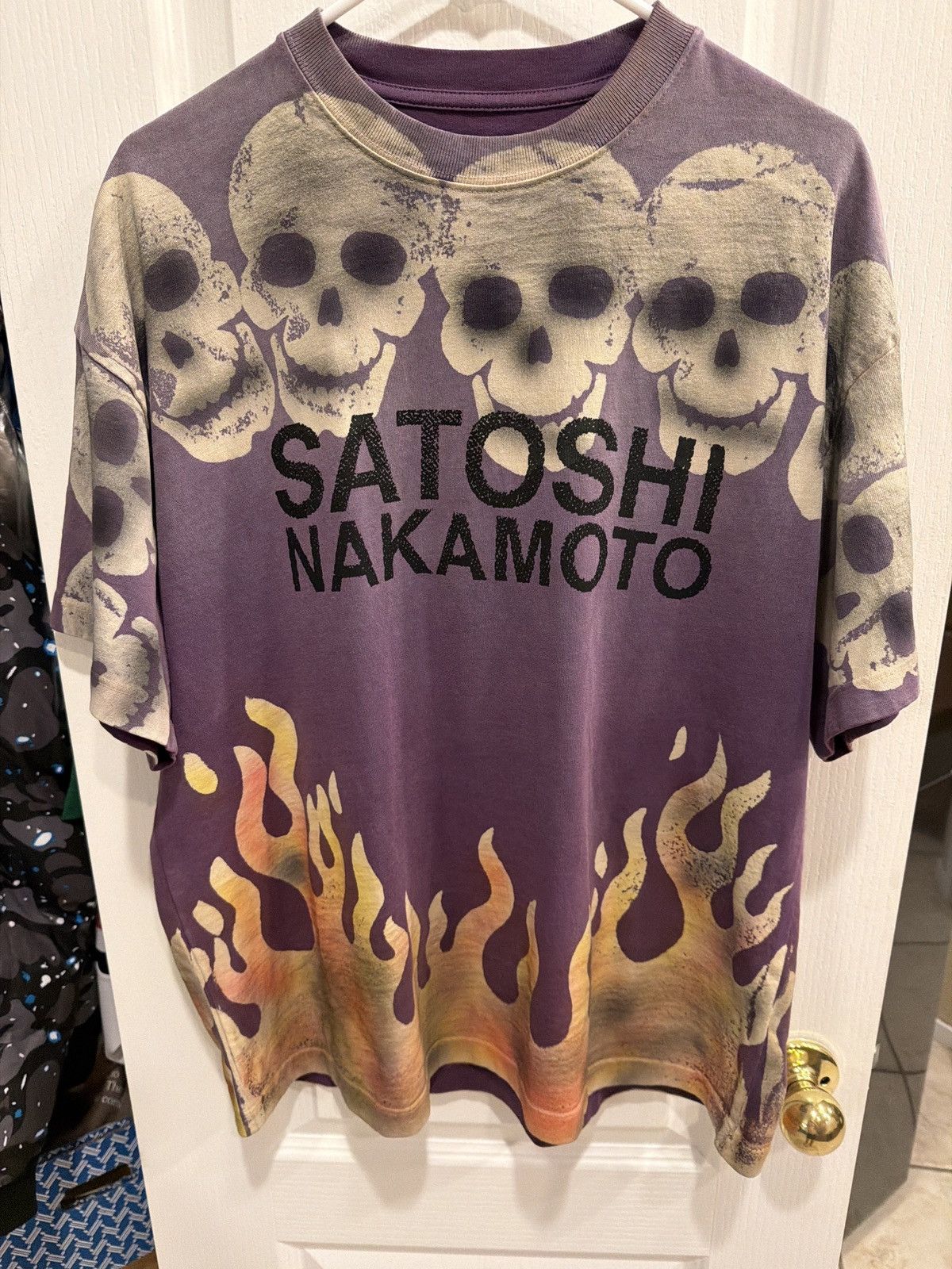 Satoshi Nakamoto Lost Boys Satoshi Nakamoto Shirt Purple size XL fits like L Size US XL / EU 56 / 4 - 1 Thumbnail
