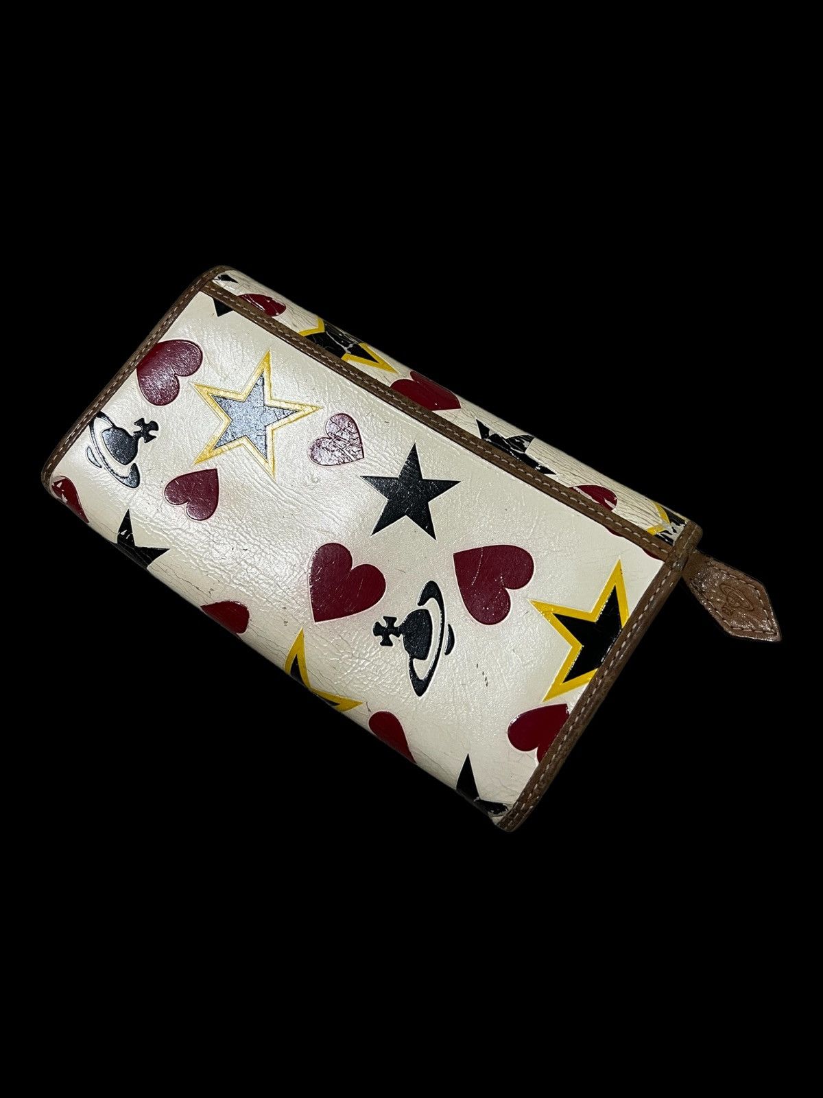 Vivienne Westwood OG Vivienne Westwood Orb Logo "Star & Heart" Leather Wallets Size ONE SIZE - 3 Thumbnail