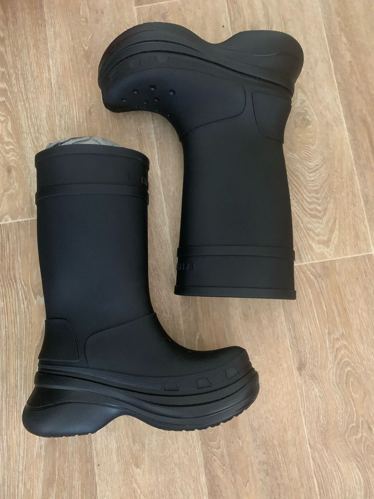 Balenciaga *Brandnew* Balenciaga Black Croc Boots Sz.45 Size US 12 / EU 45 - 11 Thumbnail