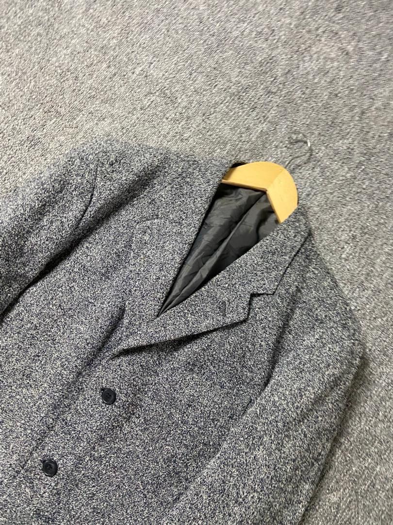 Japanese Brand 23K Homme Tweed Wool Single Breasted Blazer (198) Size US XS / EU 42 / 0 - 9 Thumbnail