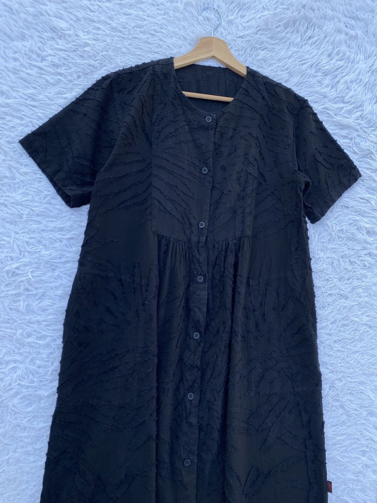 Issey Miyake Rare Haat by Issey Miyake Maxi Black Dress Size M / US 6-8 / IT 42-44 - 9 Thumbnail