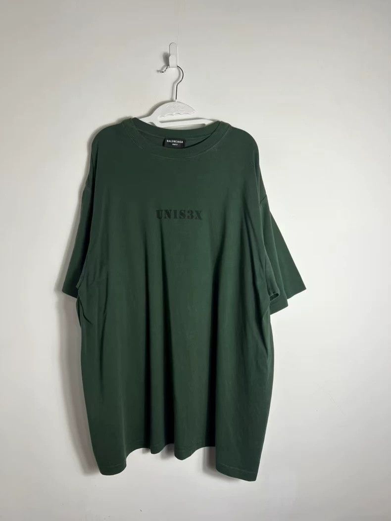 Balenciaga Balenciaga Dark Green Short Sleeve Size US XS / EU 42 / 0 - 1 Thumbnail