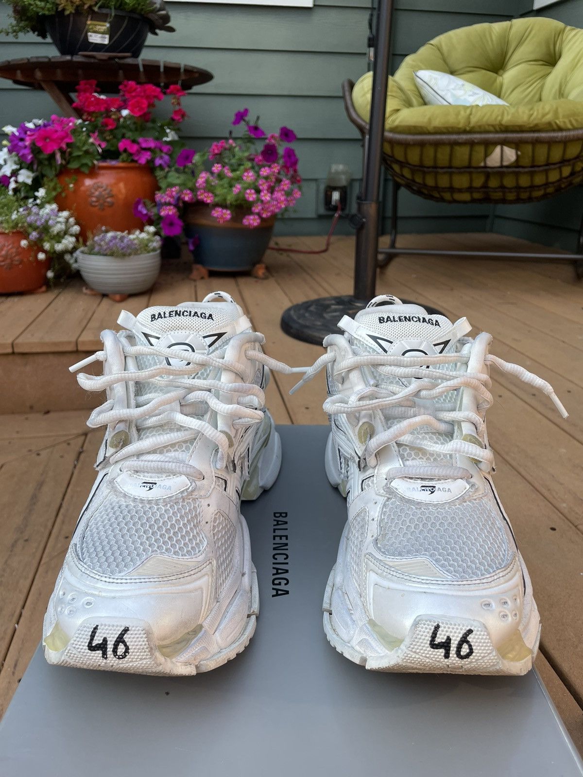 Balenciaga Balenciaga runner Size US 13 / EU 46 - 4 Thumbnail
