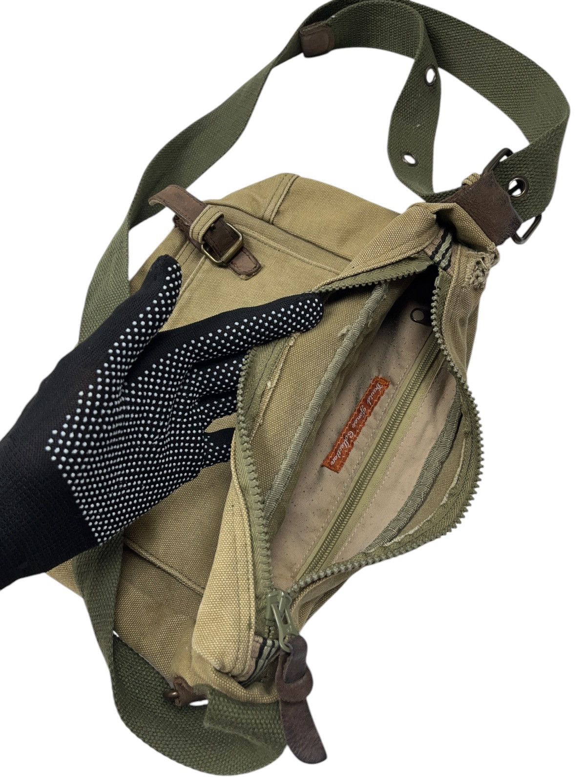Vintage Vintage Distressed Military Bag Multi Pocket Diesel Style Size ONE SIZE - 8 Thumbnail