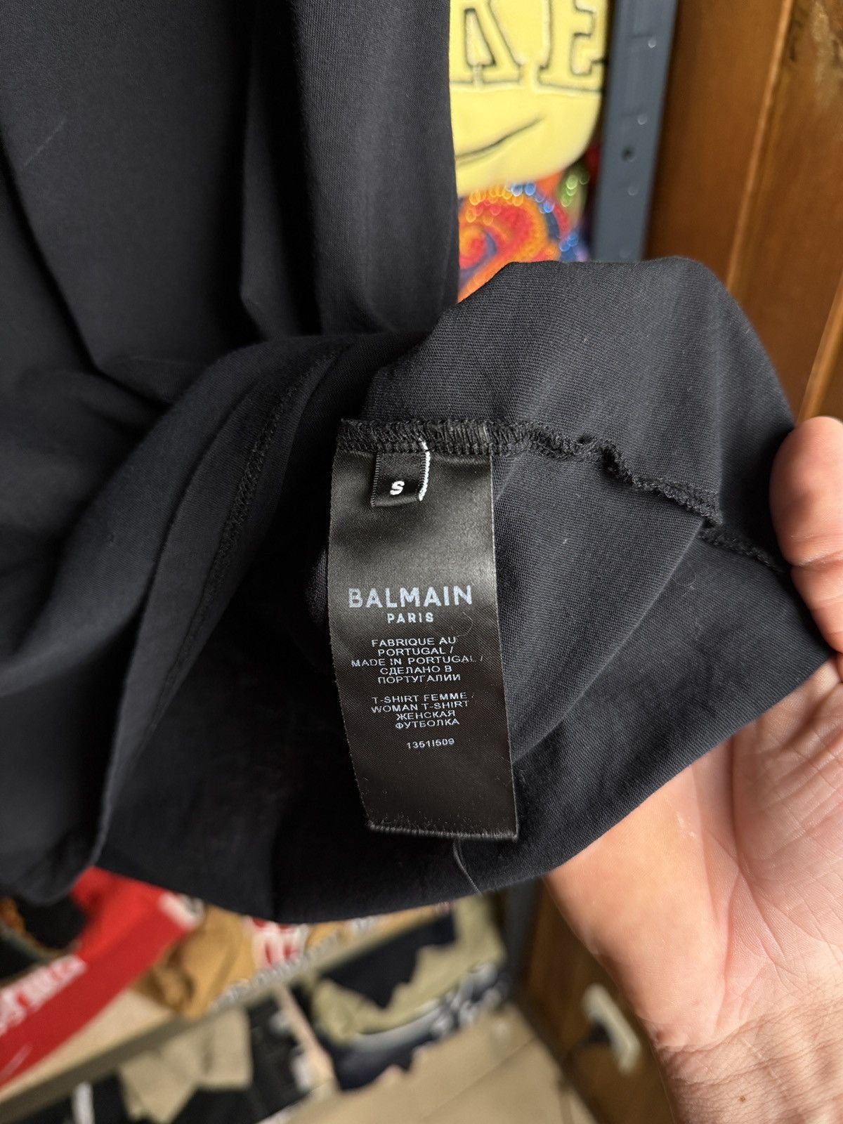 Balmain Balmain Paris Luxury tee t-shirt Size S / US 4 / IT 40 - 7 Thumbnail