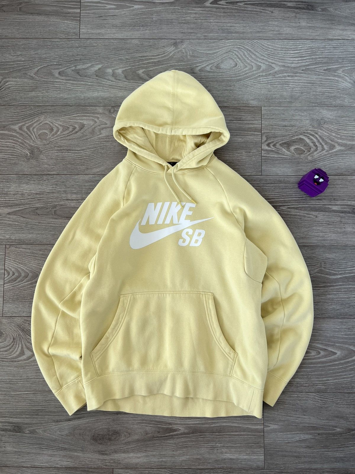 Nike SB Nike SB Professional Skate Style Big Logo Lemon Hoodie Size US M / EU 48-50 / 2 - 6 Thumbnail
