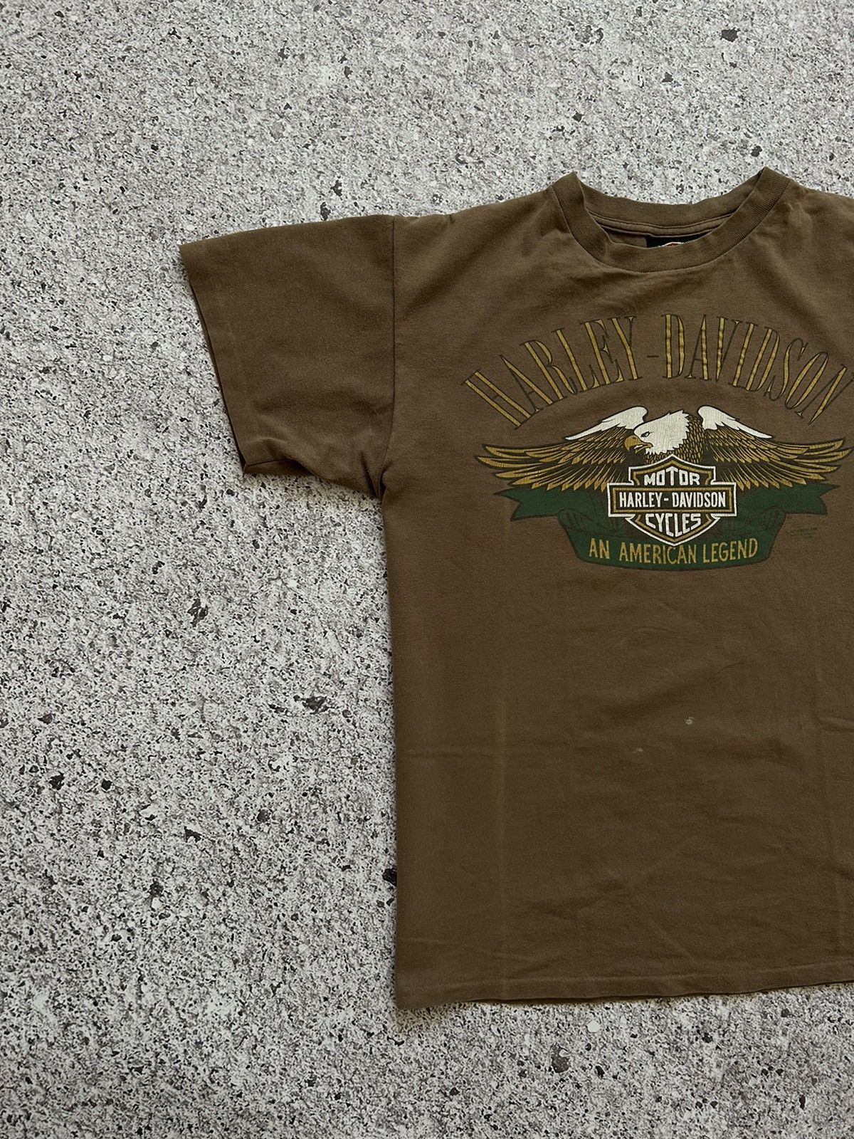 Harley Davidson × Vintage Vintage 1990 Harley Davidson 3D Emblem American Legend Tee Size US L / EU 52-54 / 3 - 2 Thumbnail