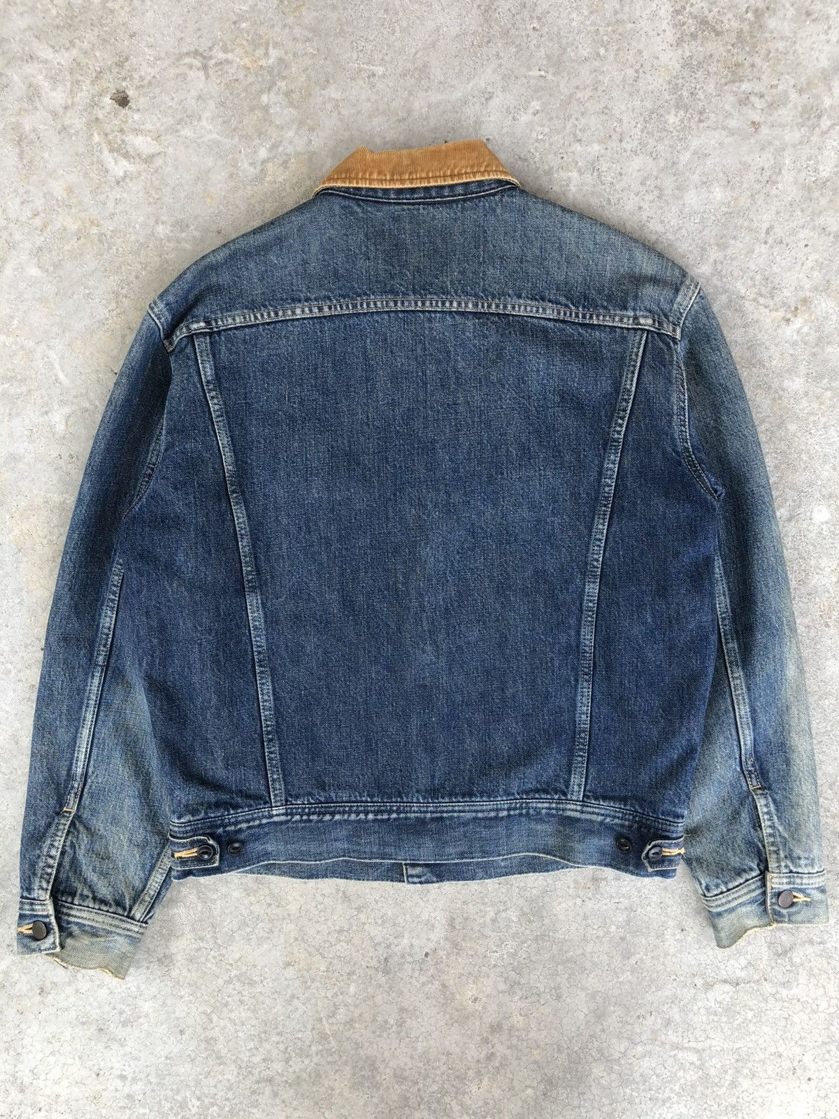 Lee Vintage 70s Lee Storm Rider Blanked Lined Denim Jacket Size US M / EU 48-50 / 2 - 2 Thumbnail