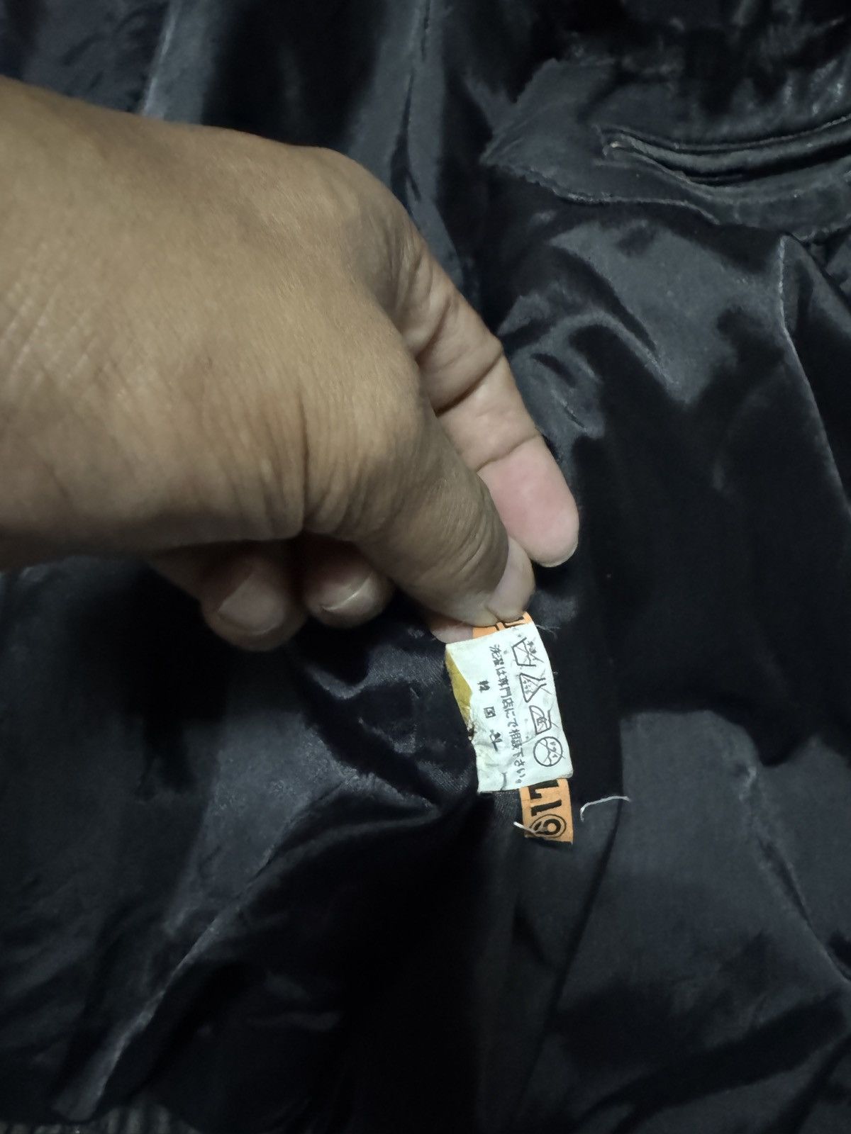 ジャケット・アウター 80s valentino uomo leather blouson Valentino Men's Leather Jacket Black L Vintage Bomber Rare