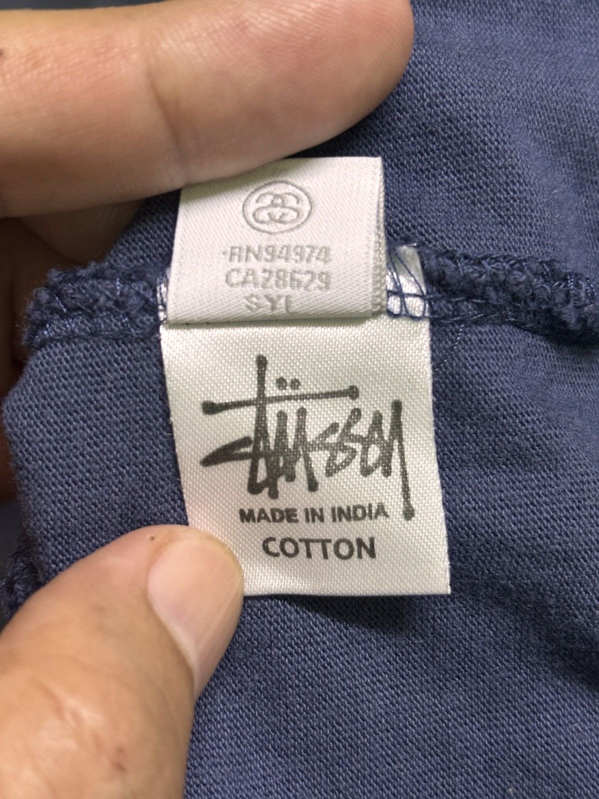 Stussy × Vintage Vintage Stussy Polo Long Sleeve Size US XL / EU 56 / 4 - 17 Thumbnail