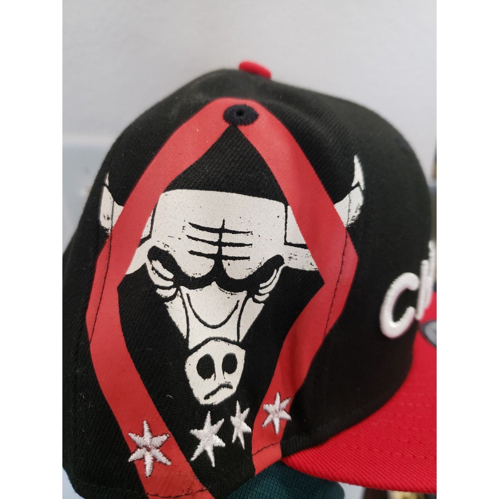 New Era Chicago Bulls Hat City Edition Snapback 950 Black New Era Size ONE SIZE - 3 Thumbnail