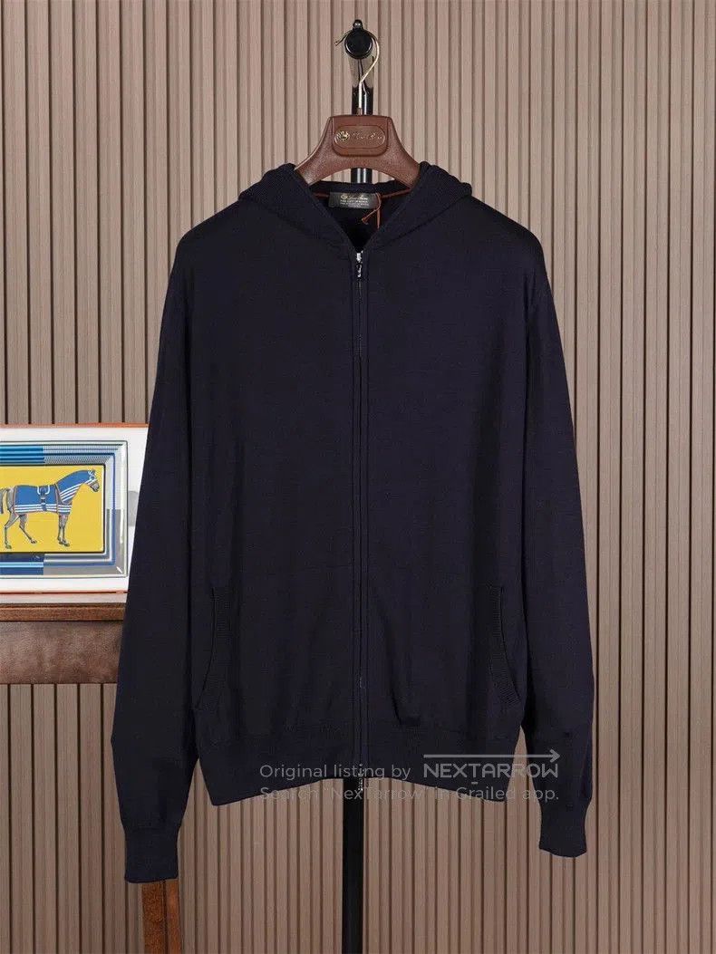 Loro Piana Loro Piana GOK 12 Micron Hooded Jacket. Size US L / EU 52-54 / 3 - 1 Thumbnail