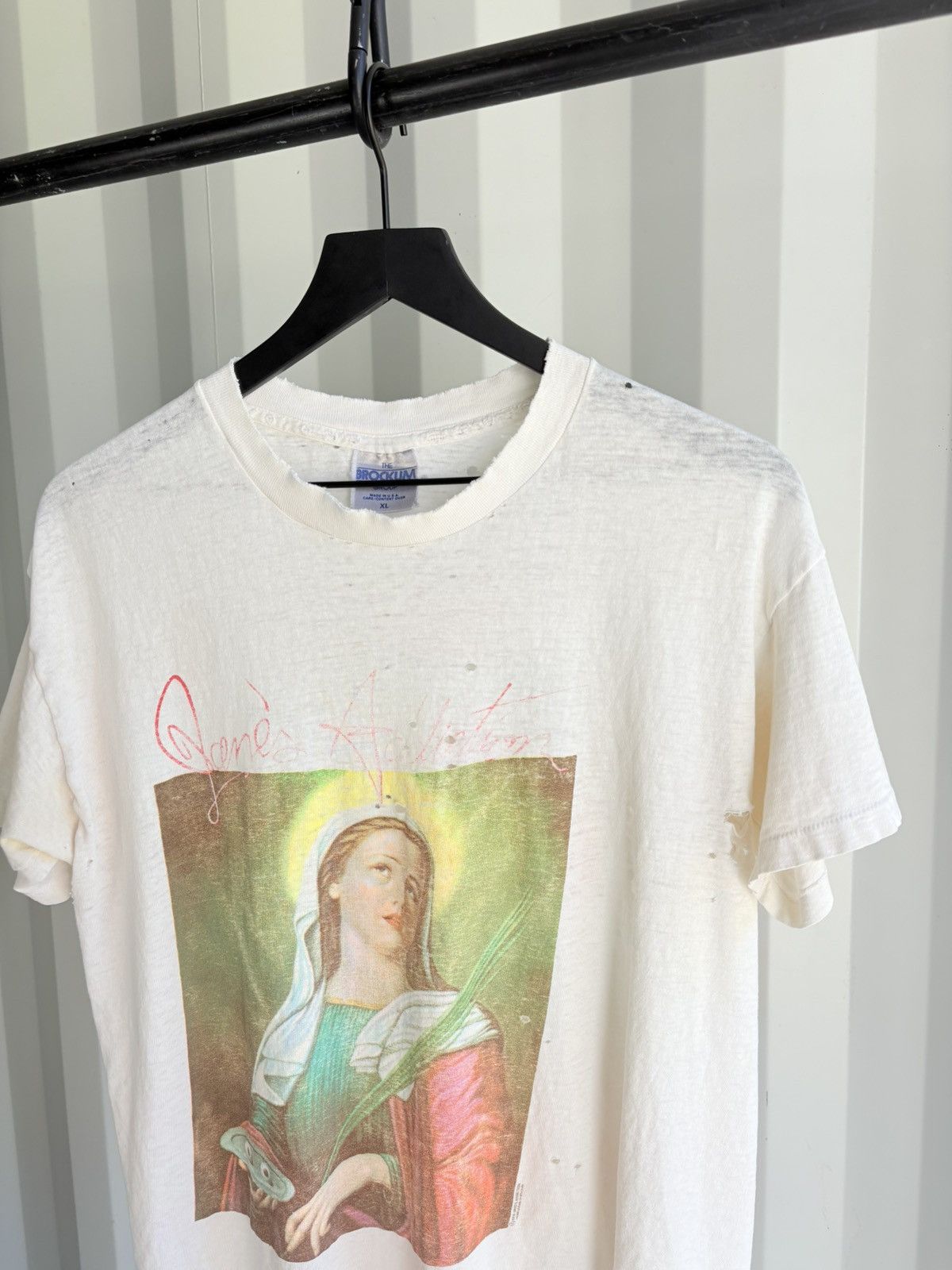 Band Tees Vintage Jane’s Addiction Shirt Thrashed Fade Distress GRUNGE Size US XL / EU 56 / 4 - 5 Thumbnail