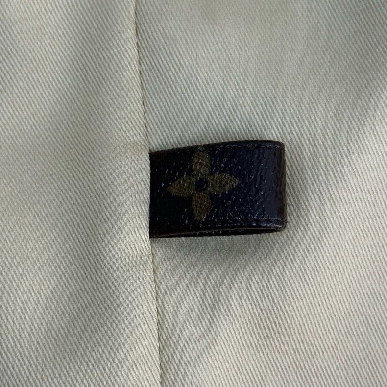 Louis Vuitton Louis Vuitton Beige printed leather label viscose and sheep Size 33" - 7 Thumbnail