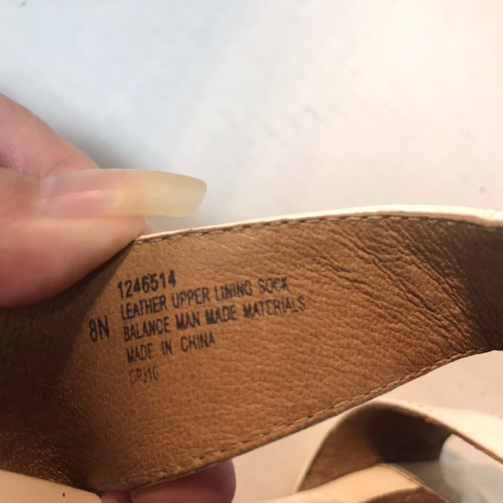 Vintage Sofft White Leather Wedge Slides Women's Size 8N Summer Casual Comfort 2.5in Size US 8 / IT 38 - 5 Thumbnail