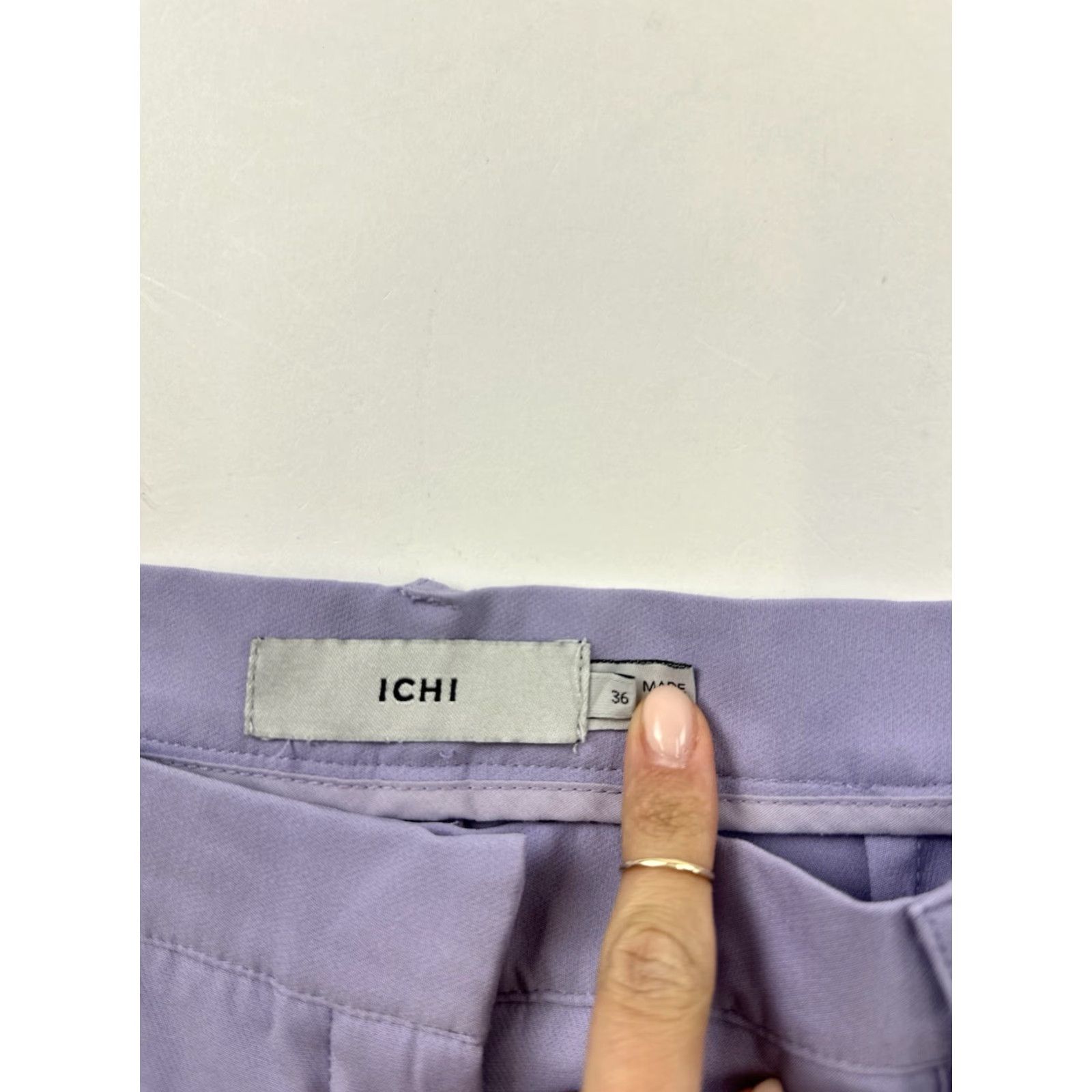 Vintage ICHI Pants Women’s US 4 Purple Lavender Dress Pant Trouser Denmark Designer Pants Skinny Ankle Stretch Womens 4 Purple ICHI IHLEXI Denim? Size 27" / US 4 / IT 40 - 5 Thumbnail