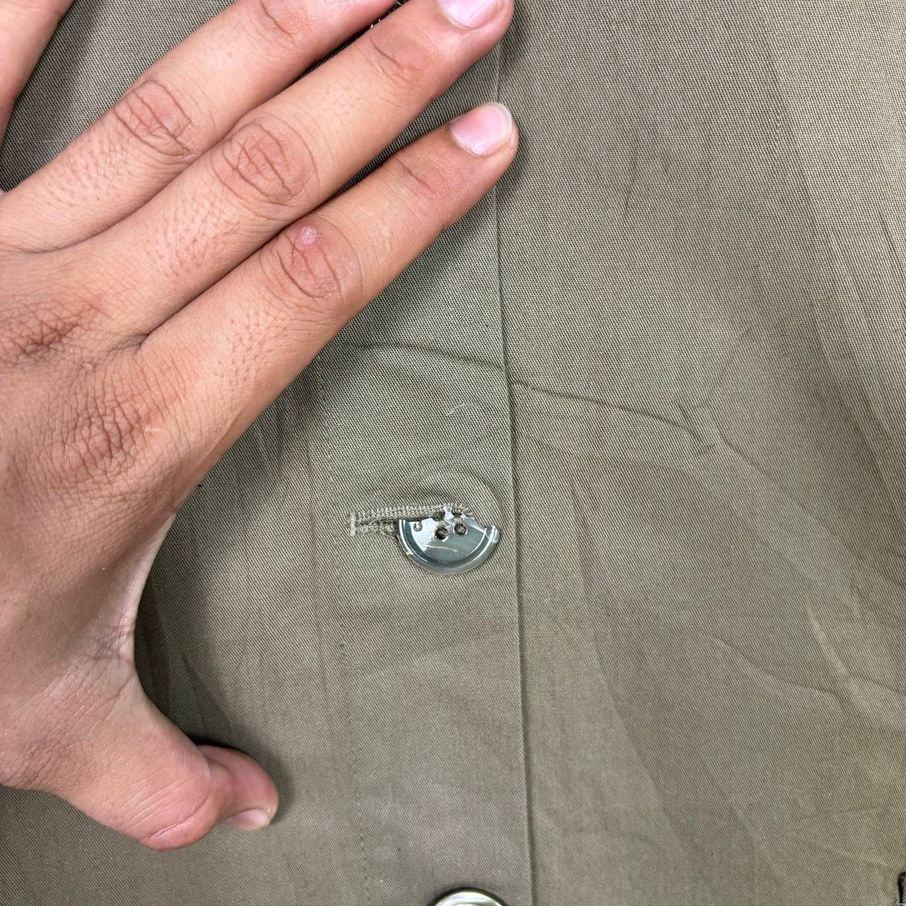 Moschino Moschino Decorative Cargo Skirt Army Green Multipocket Size 31" - 8 Thumbnail