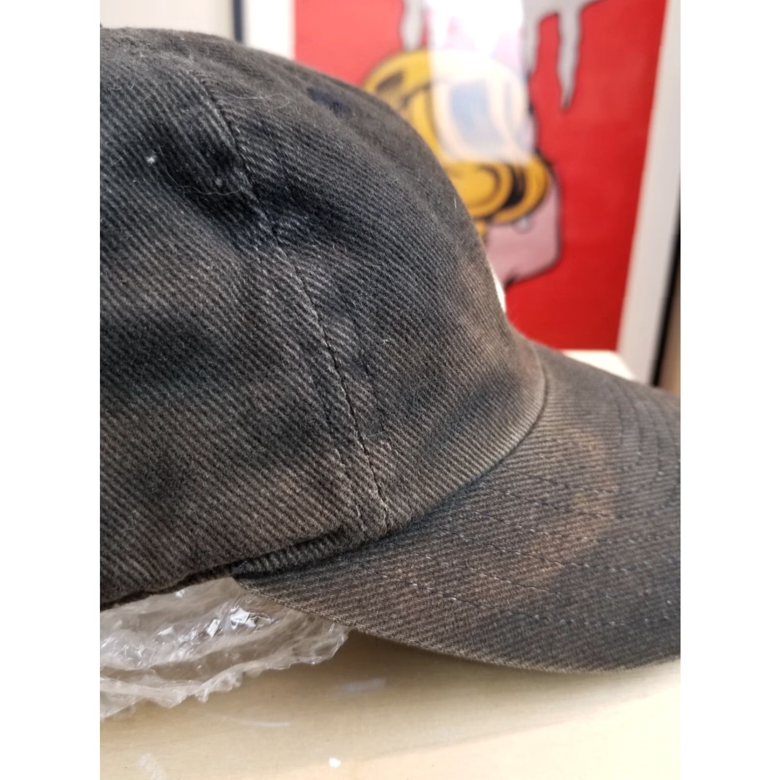 Nike VINTAGE NIKE BIG SWOOSH SUN FADED TRAVIS SCOTT BLACK HAT Cap Strapback L Adult Mens Size ONE SIZE - 6 Thumbnail