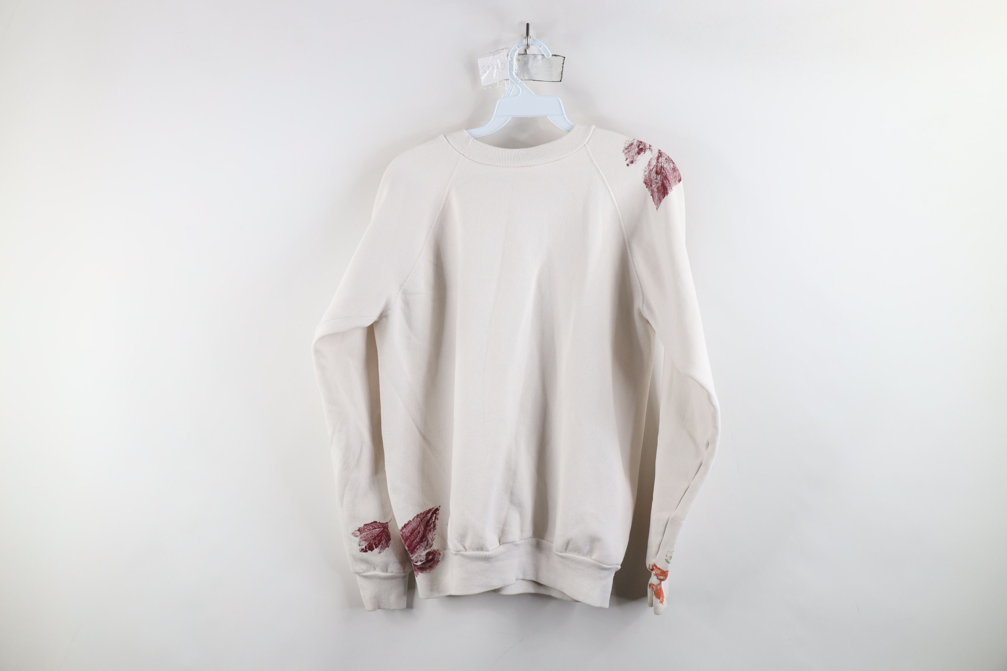 Vintage Vintage 70s 80s Streetwear Nature Leaf Sweatshirt USA Size L / US 10 / IT 46 - 12 Thumbnail