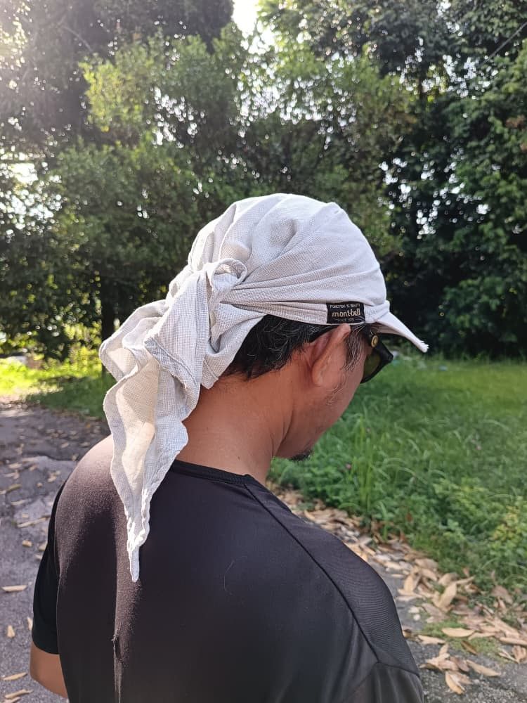 Montbell Montbell vintage bandana turban hat made in guetamala Size ONE SIZE - 4 Thumbnail