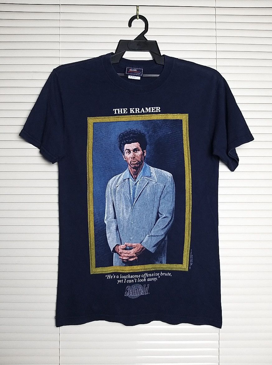Vintage VINTAGE 90'S SEINFELD"THE KRAMER"1997 TV SITCOM T SHIRT Size US S / EU 44-46 / 1 - 2 Thumbnail