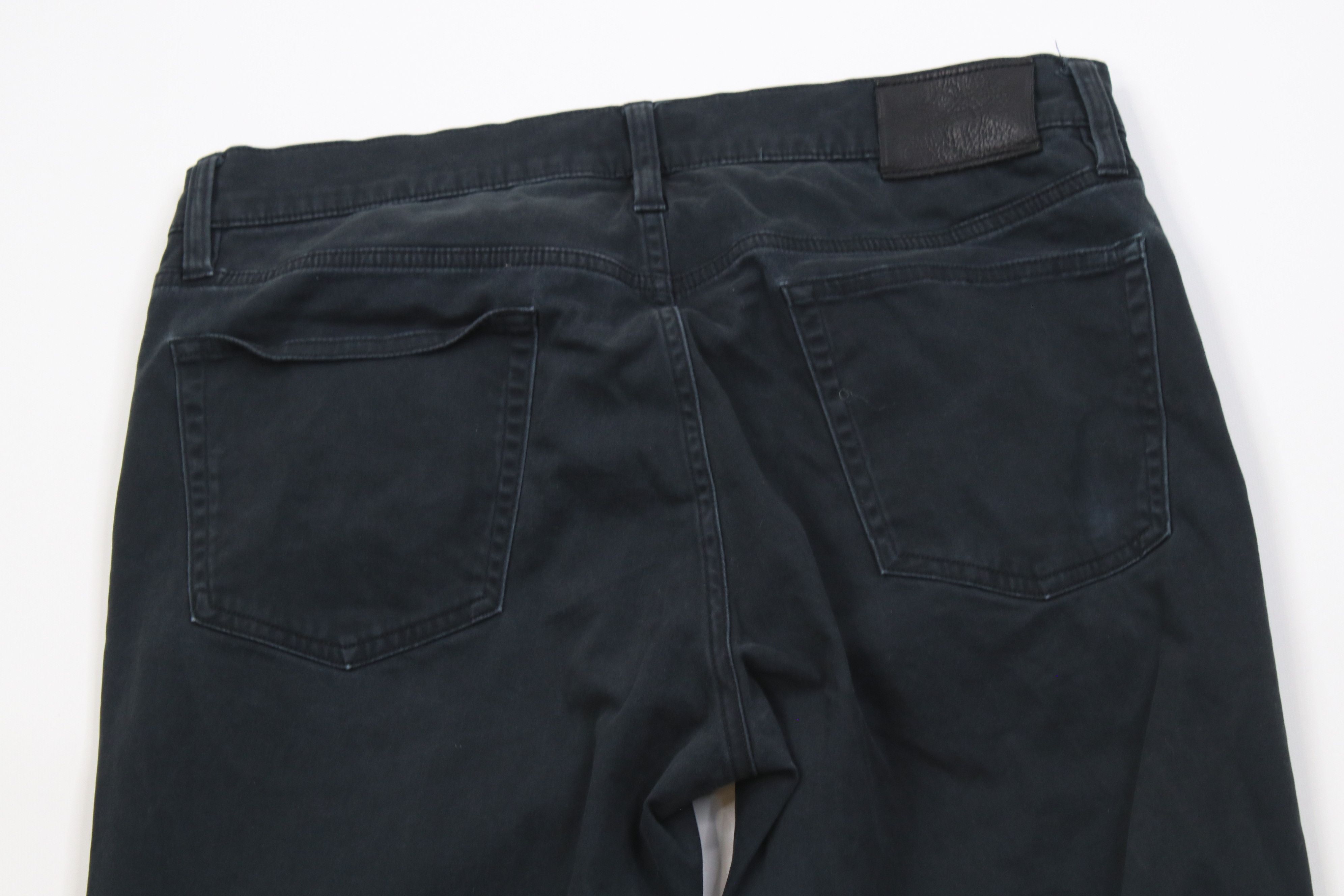 Polo Ralph Lauren Vintage Y2K Ralph Lauren Slim Straight Leg Pants Black Size US 33 - 12 Thumbnail