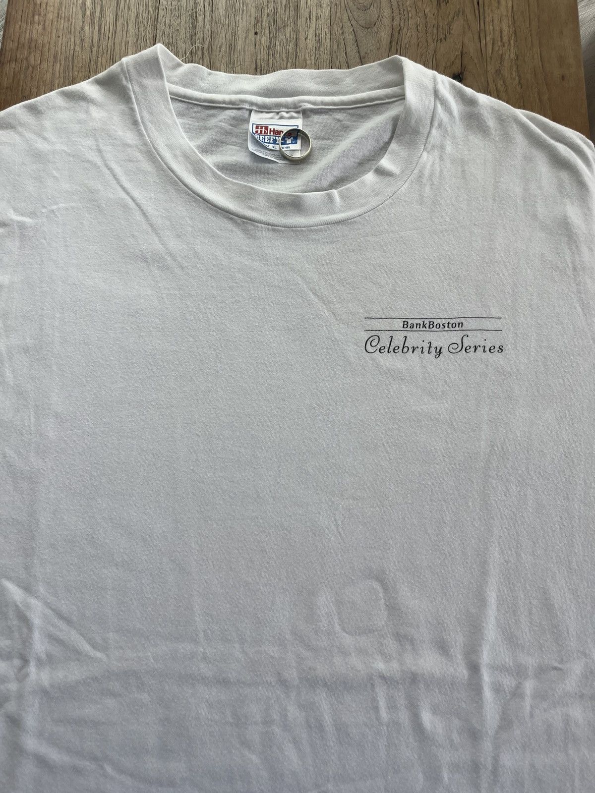Vintage Vintage Bank Boston Celebrity Series of Boston 96’s Tshirt Size US XL / EU 56 / 4 - 4 Thumbnail