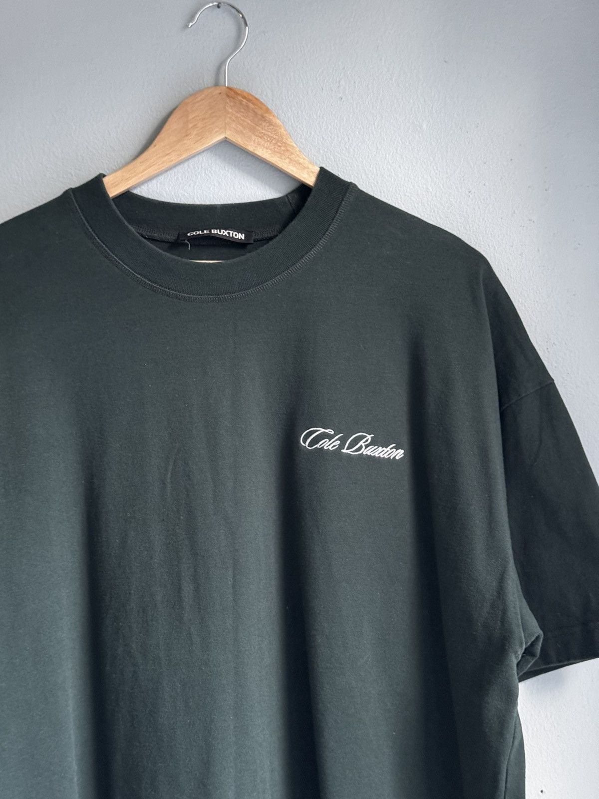 Cole Buxton Cole Buxton Italic T-Shirt Size US XL / EU 56 / 4 - 5 Thumbnail