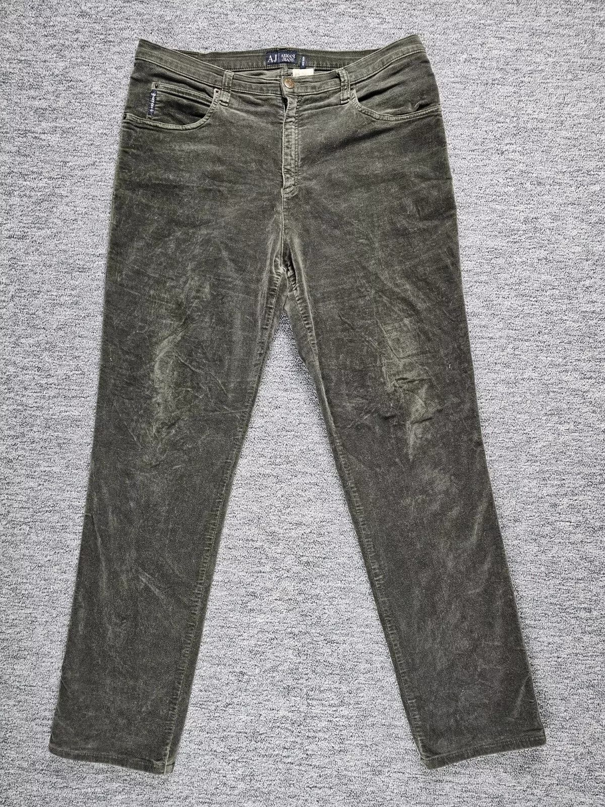 Armani Vintage Armani Corduroy Jeans L Comfort Fit Made in ITALY Size US 32 / EU 48 - 1 Thumbnail