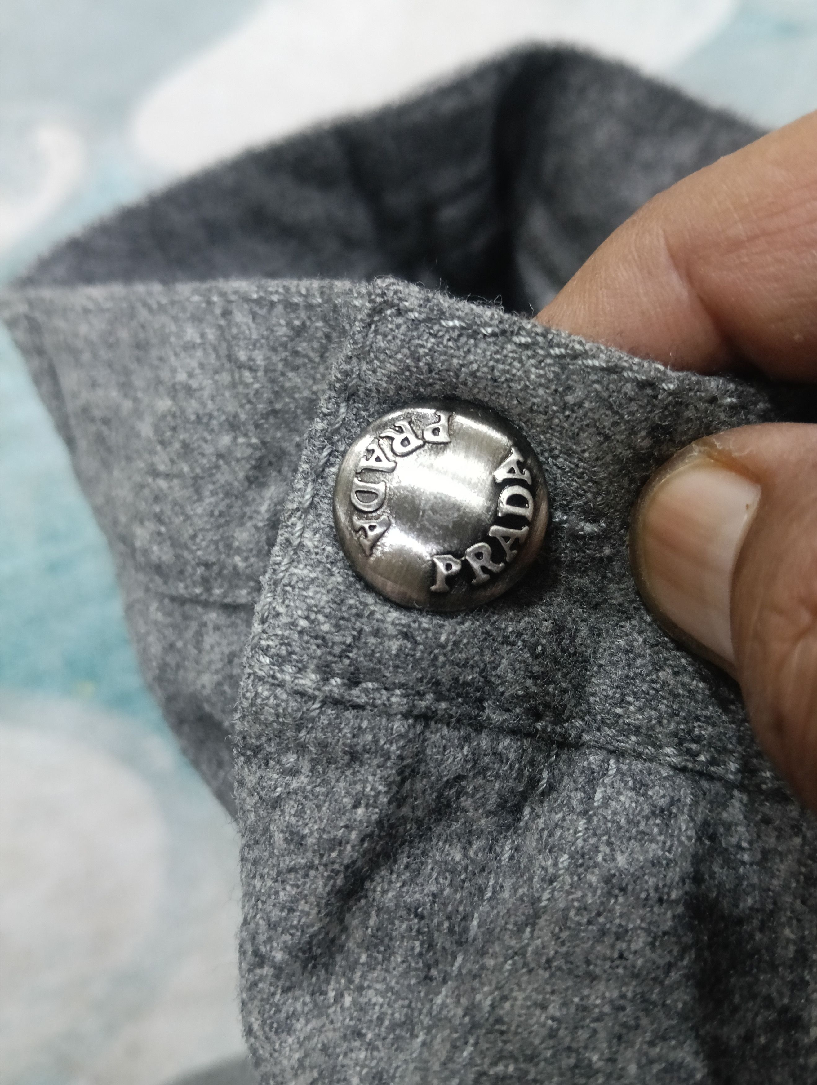 Prada Vintage Prada Wool Relax Pant Size US 30 / EU 46 - 7 Thumbnail