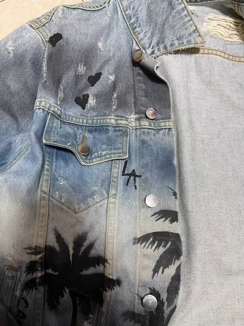 Amiri Amiri coconut denim jacket-2506 Size US L / EU 52-54 / 3 - 5 Thumbnail