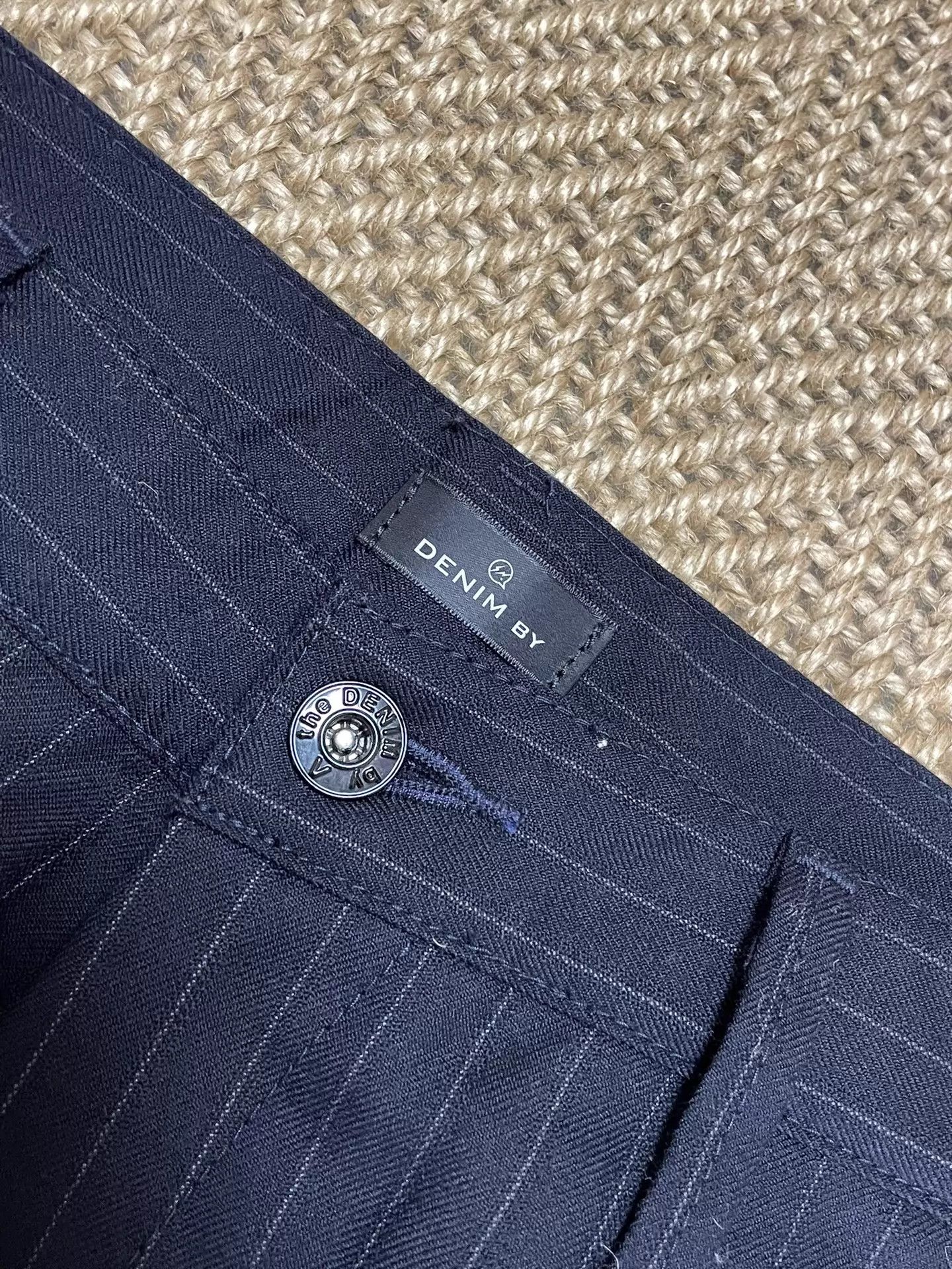 Other DENIM BY VANQUISH & FRAGMENT Striped Navy W32 Like New Size US 32 / EU 48 - 4 Thumbnail