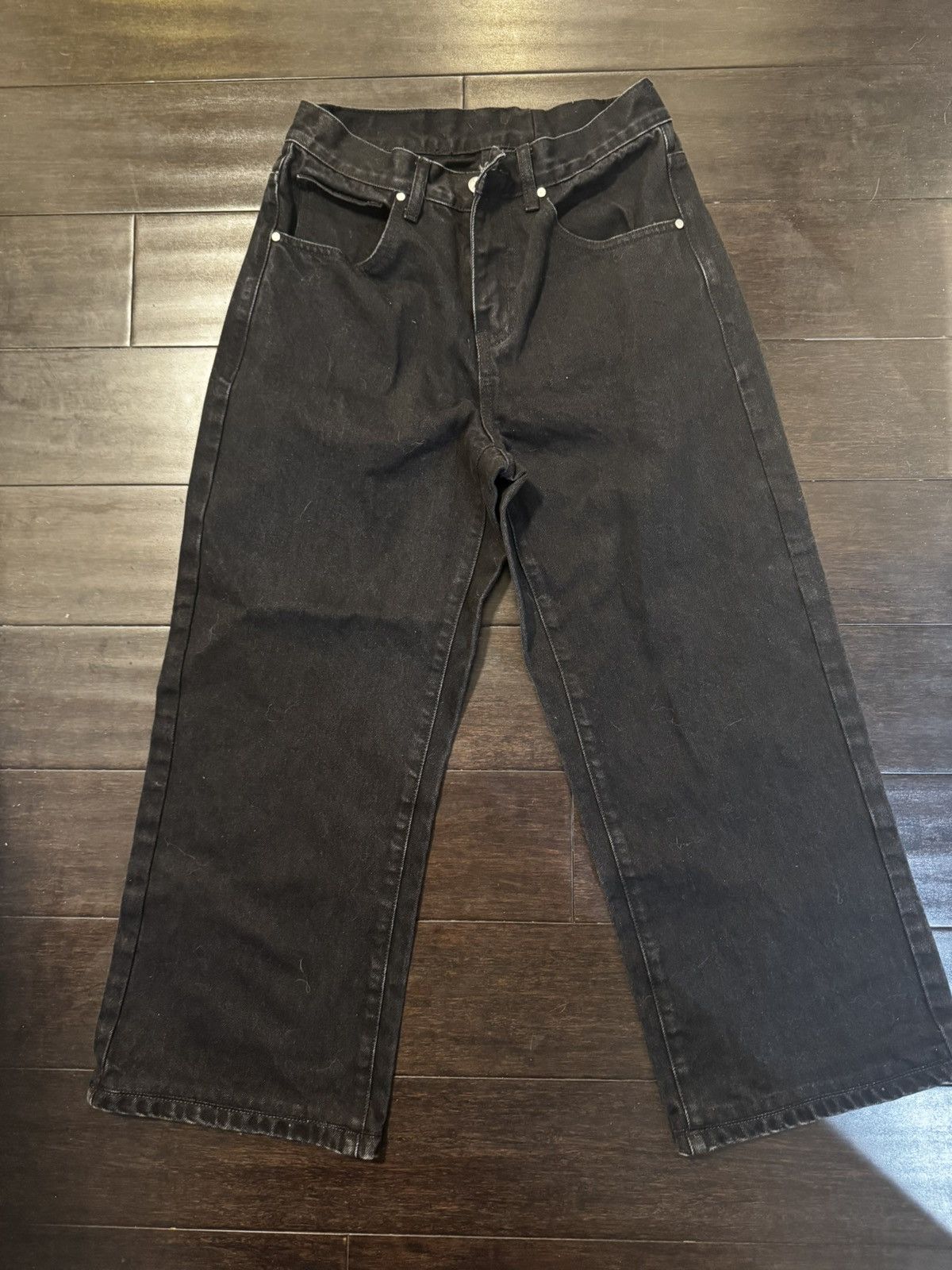 basketcase gallery Basketcase Gallery Black Straight Denim Size US 30 / EU 46 - 1 Thumbnail