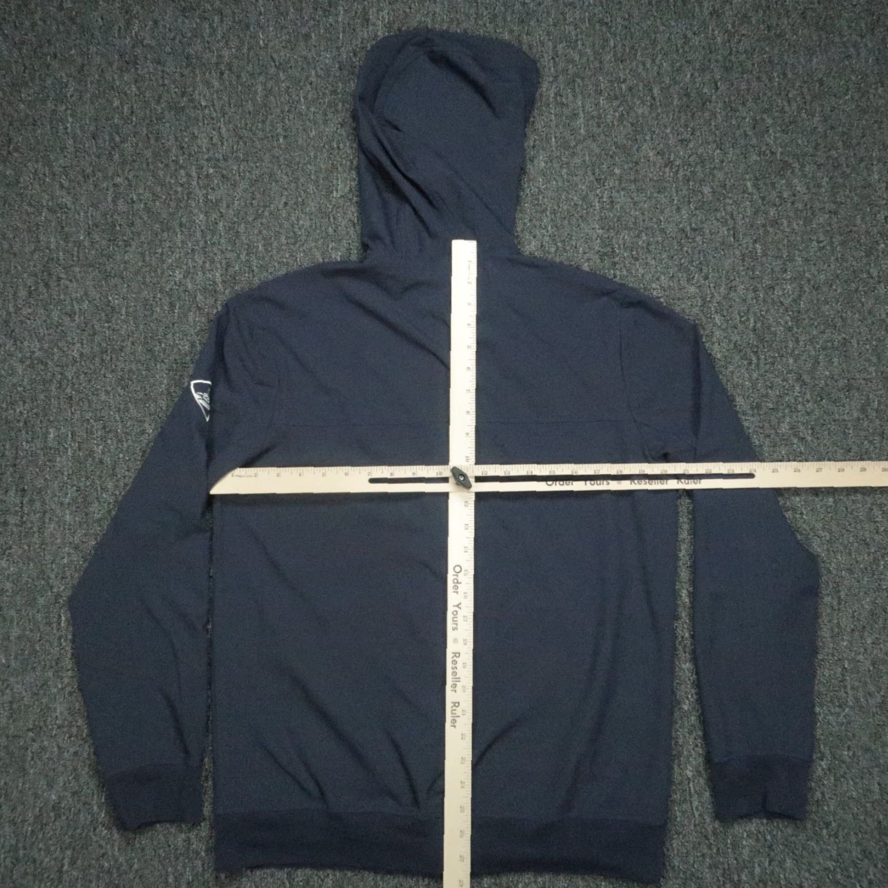 TravisMathew Travis Mathew Jacket Men Medium Blue Wanderlust Full Zip Pockets Hooded Golf Windbreaker Size US M / EU 48-50 / 2 - 7 Thumbnail