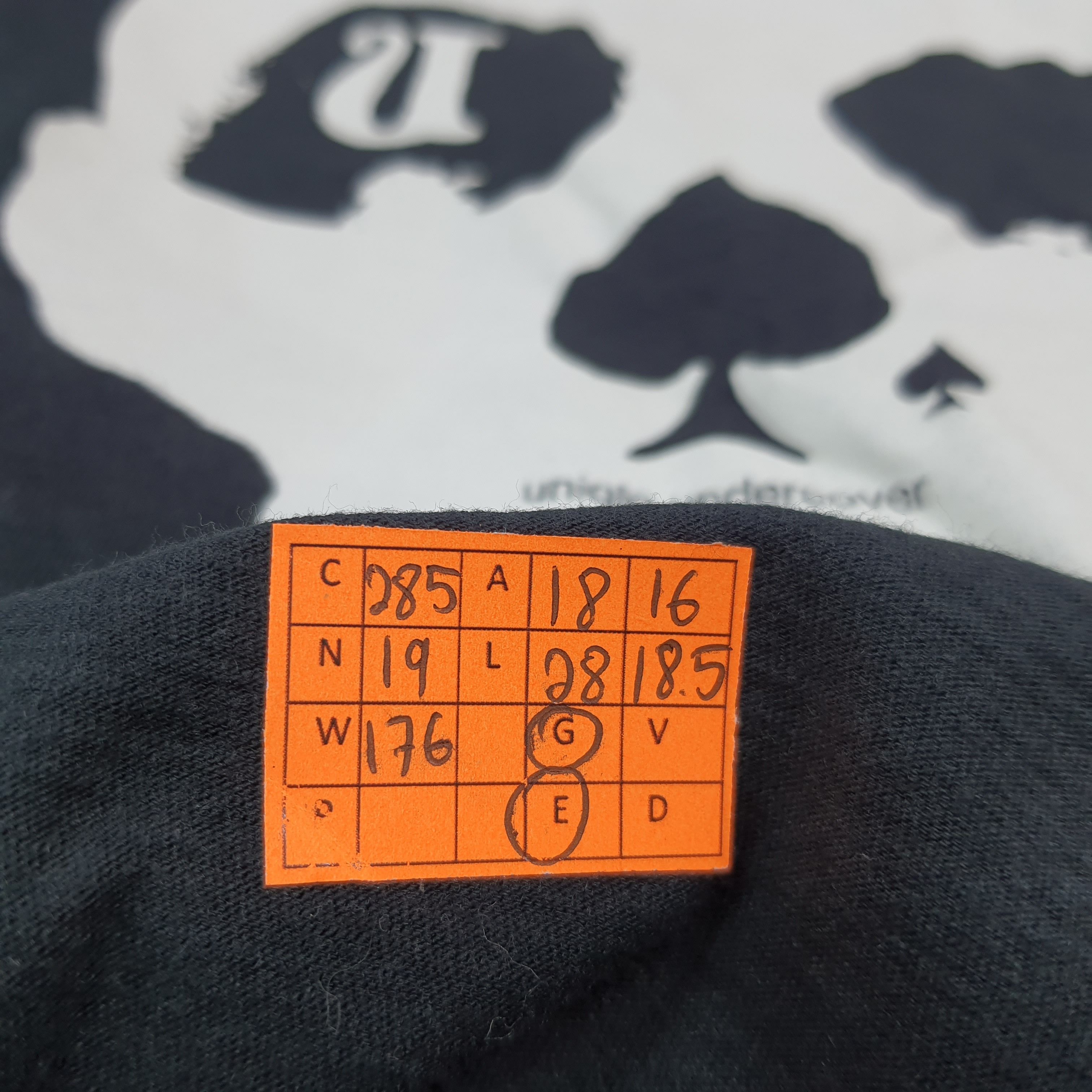 Undercover × Uniqlo Vintage Uniqlo x Undercover Skull 3/4 Sleeve Tshirt C285N19 Size US S / EU 44-46 / 1 - 8 Thumbnail