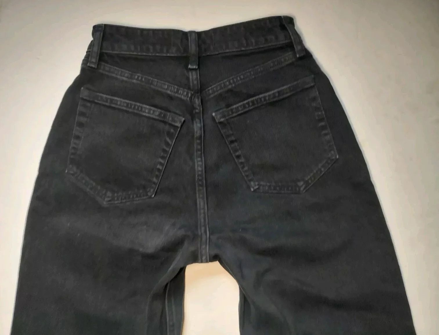 Abercrombie & Fitch Abercrombie & Fitch 90s Relaxed Fit High Waist Jeans Black Size 25" / US 0 / IT 36 - 7 Thumbnail