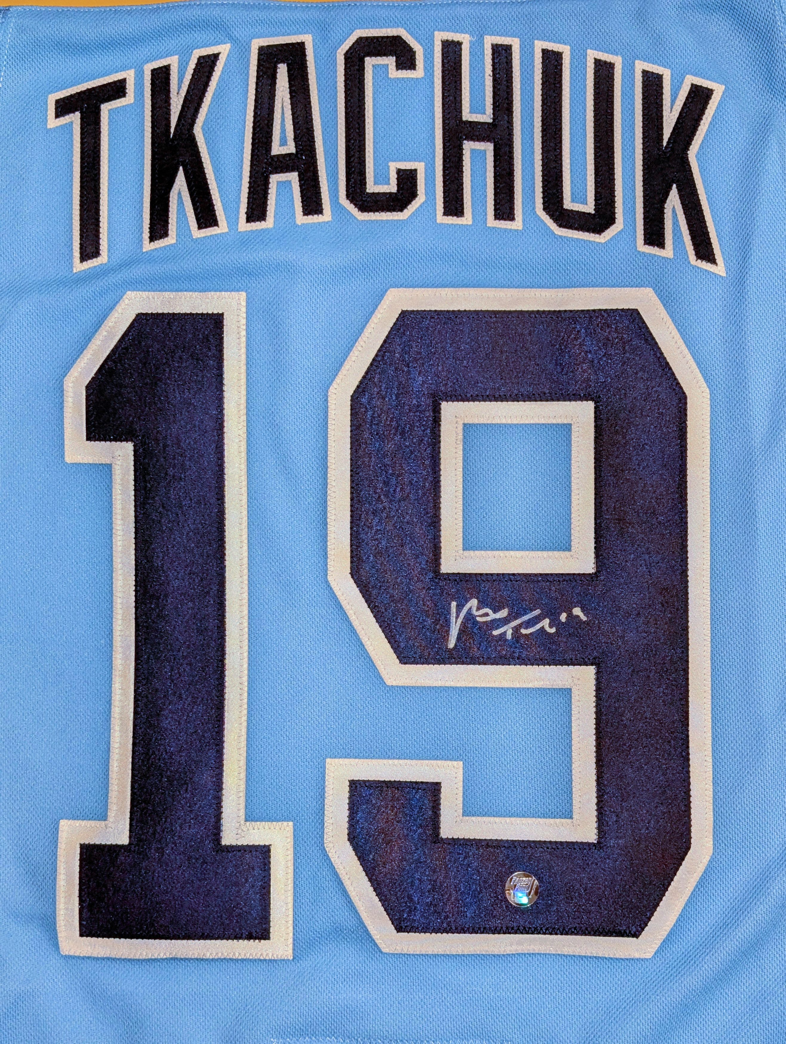 Adidas SIGNED MATTHEW TKACHUK FLORIDA PANTHERS REVERSE RETRO JERSEY Size US XL / EU 56 / 4 - 4 Thumbnail