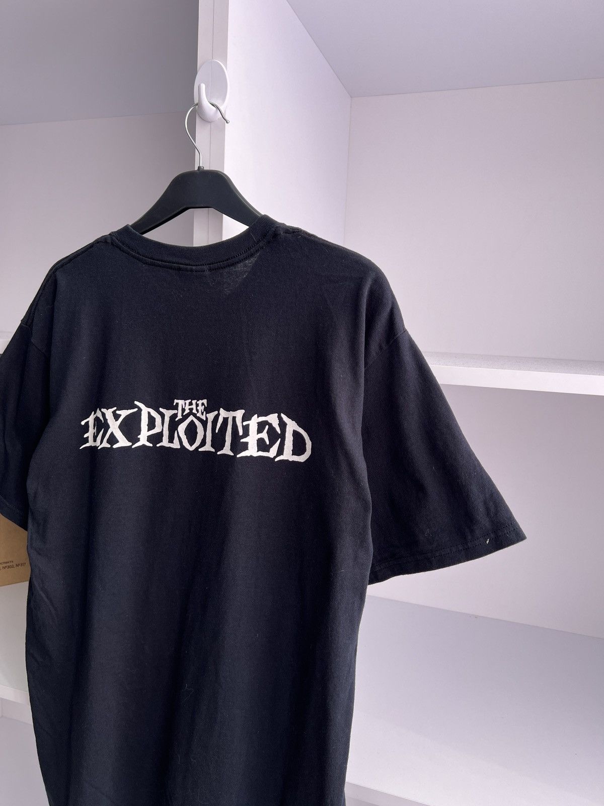 Band Tees × Vintage Vintage 2004 The Exploited T Shirt Black Skull Rock Punk Tee Size US L / EU 52-54 / 3 - 12 Thumbnail