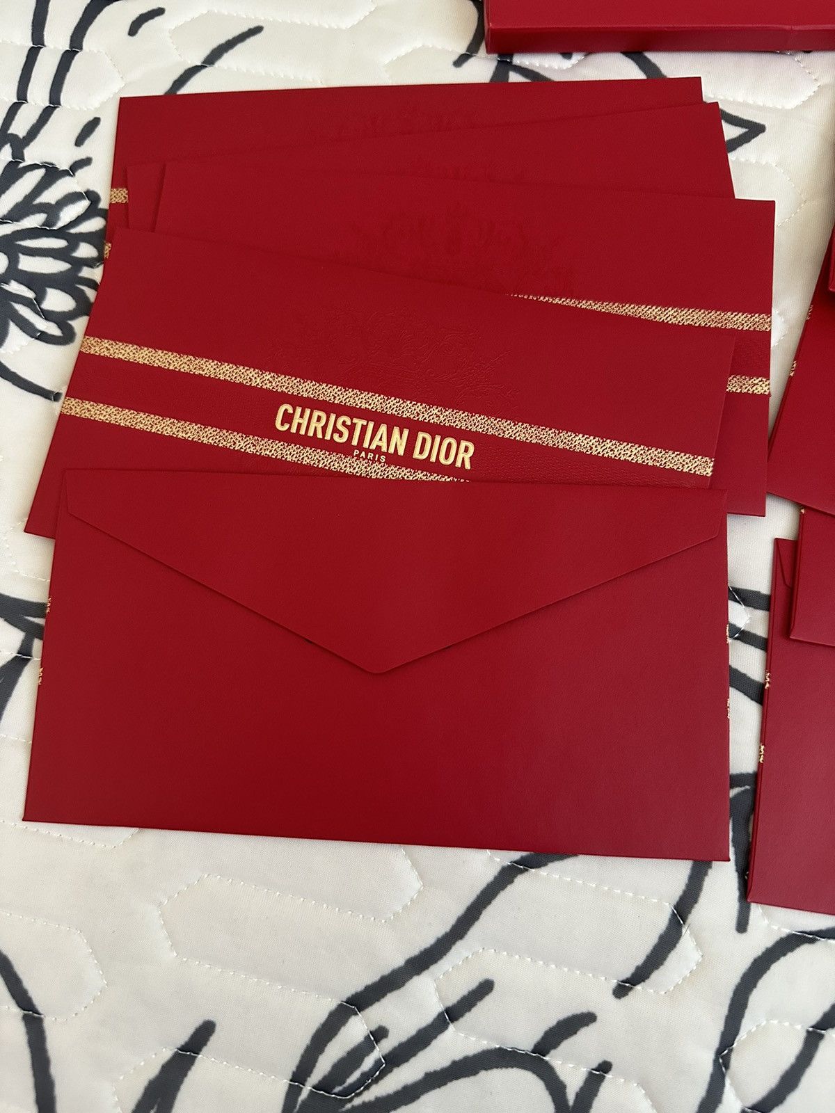 Dior Dior red envelopes Size ONE SIZE - 4 Thumbnail