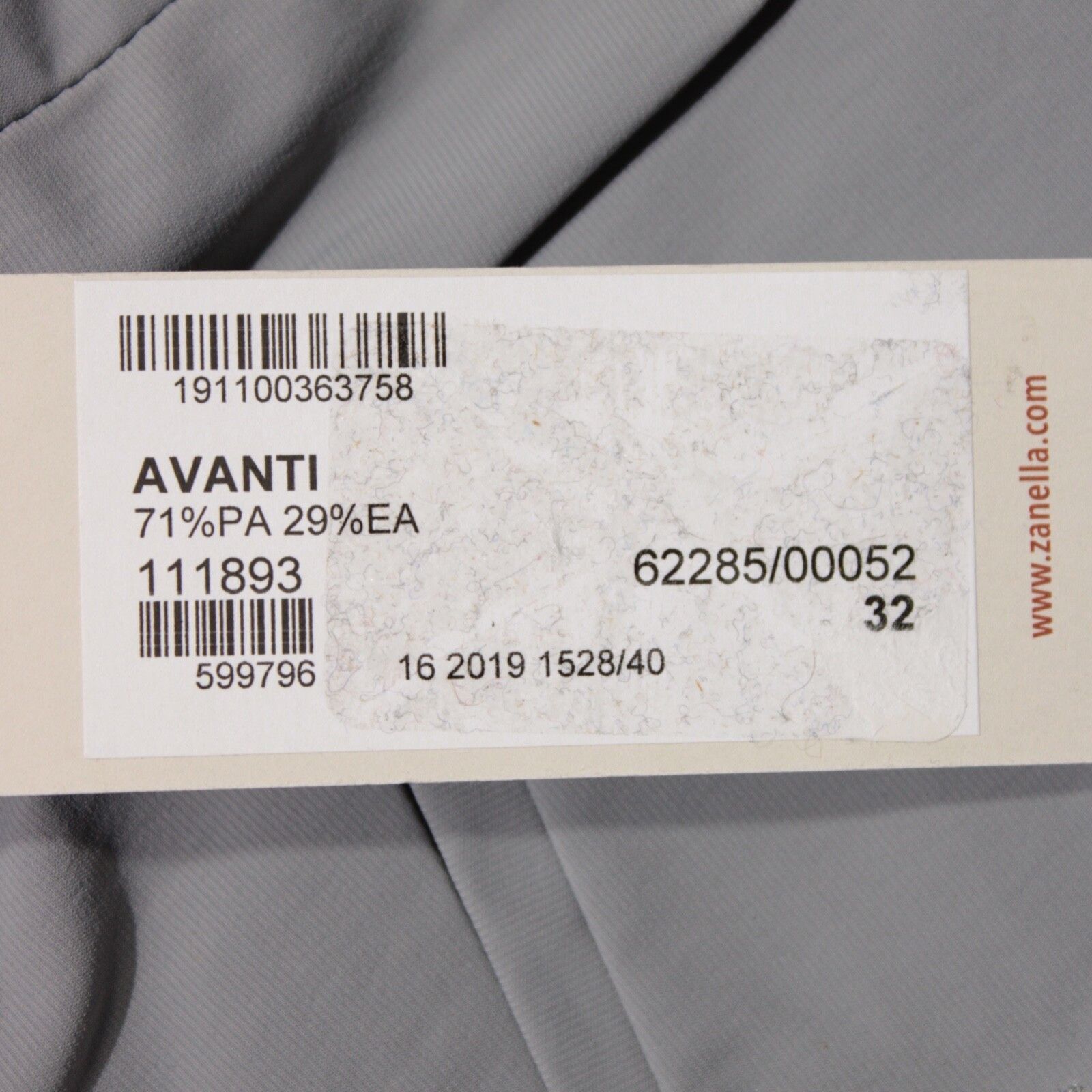 Zanella New with tags Casual Pants Size 32 US In Gray