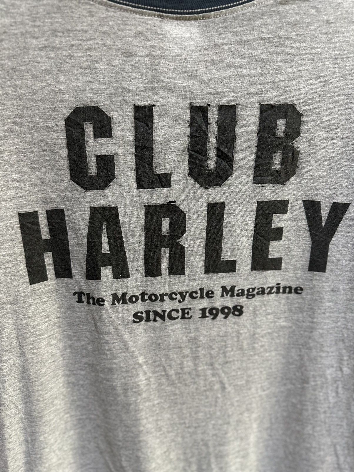 Anvil Thrashed Vintage 1998 Club Harley Ringer Faded Tee Size US L / EU 52-54 / 3 - 9 Thumbnail