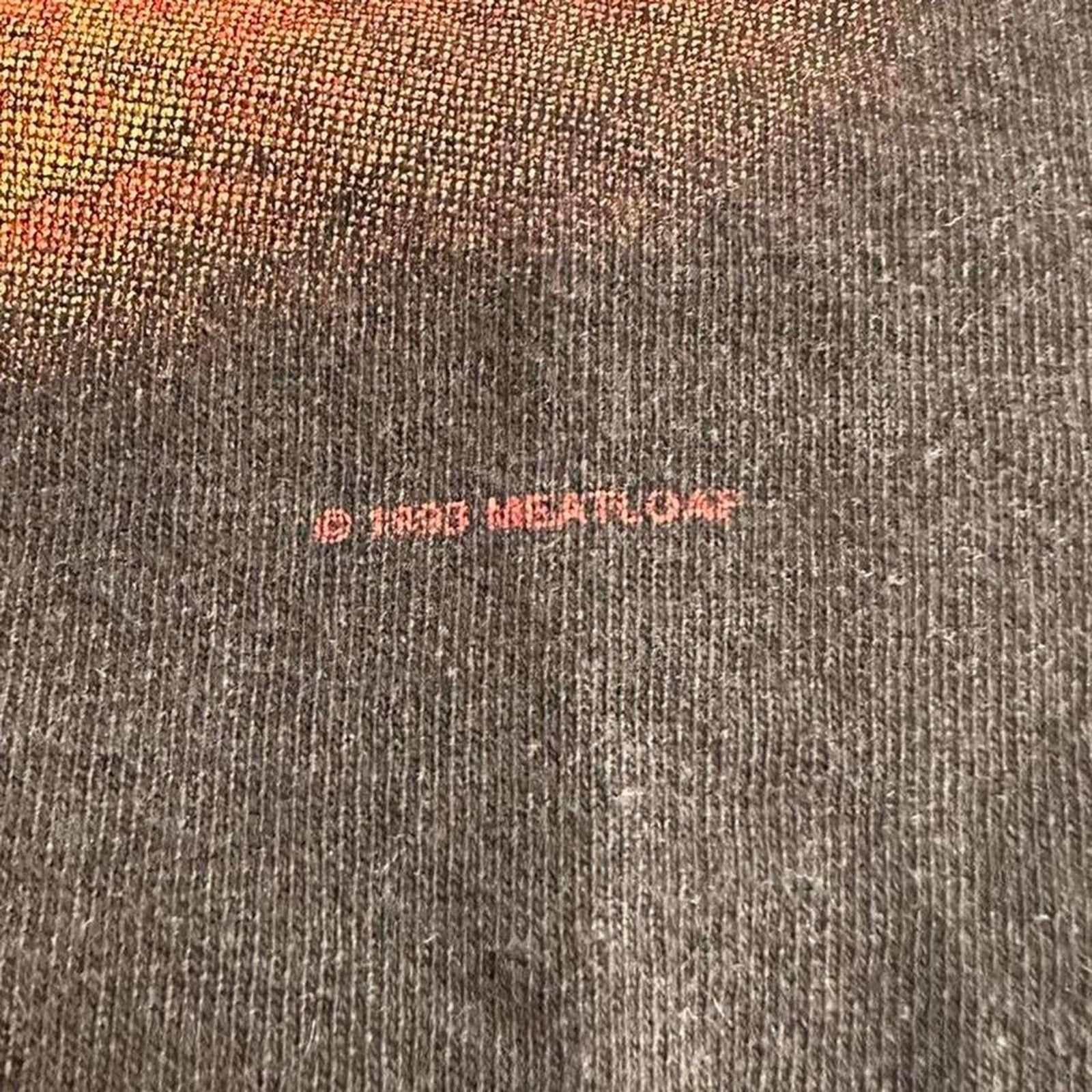 Band Tees × Vintage Vintage 1993 Meat Loaf Band T-Shirt Size US XL / EU 56 / 4 - 5 Thumbnail