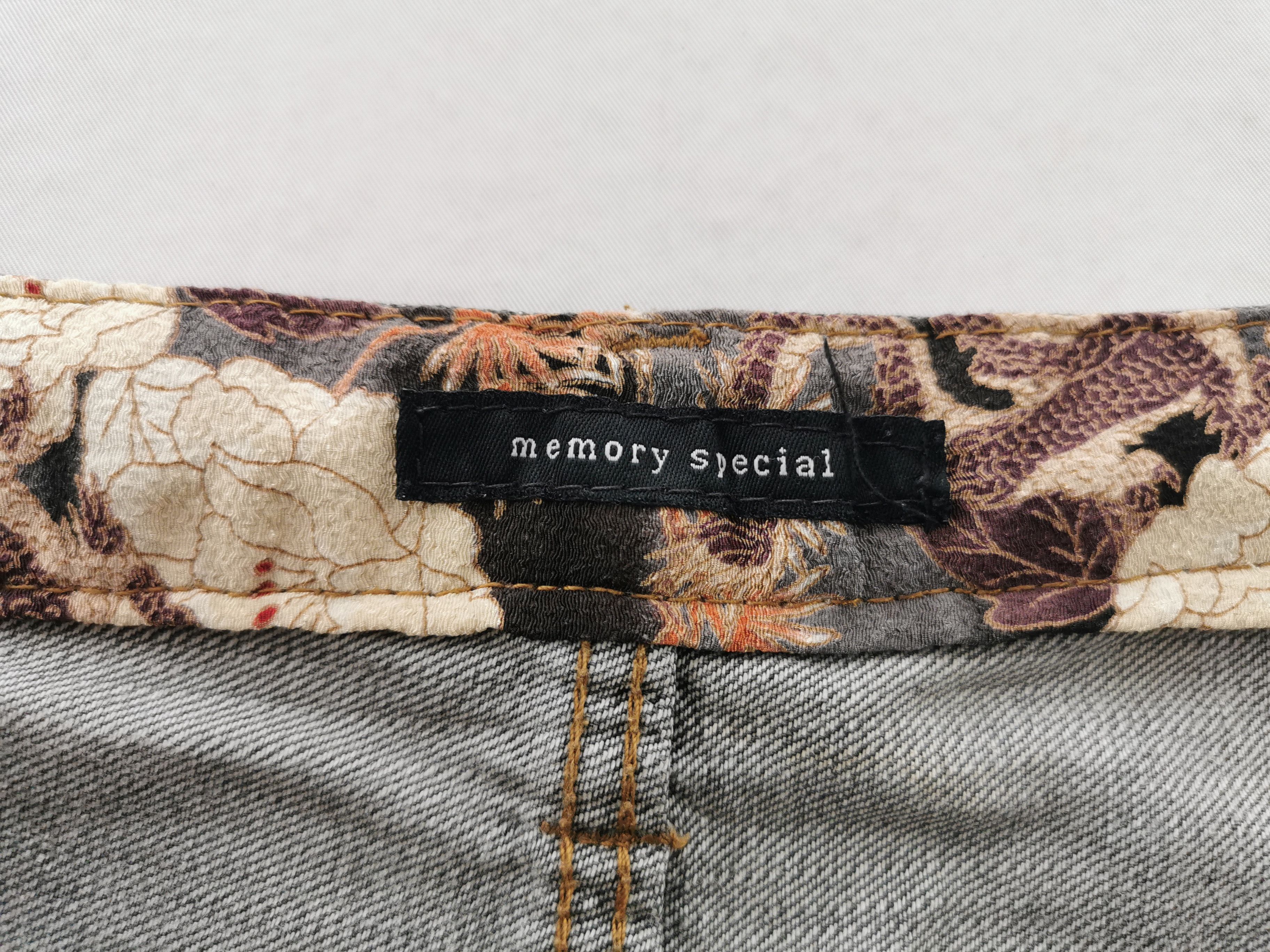 Japanese Brand Distressed Vintage Memory Special Embroidery Dragon Denim Size US 33 - 8 Thumbnail